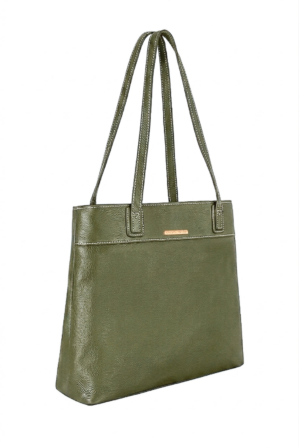 Bolsa de couro liso Abigail