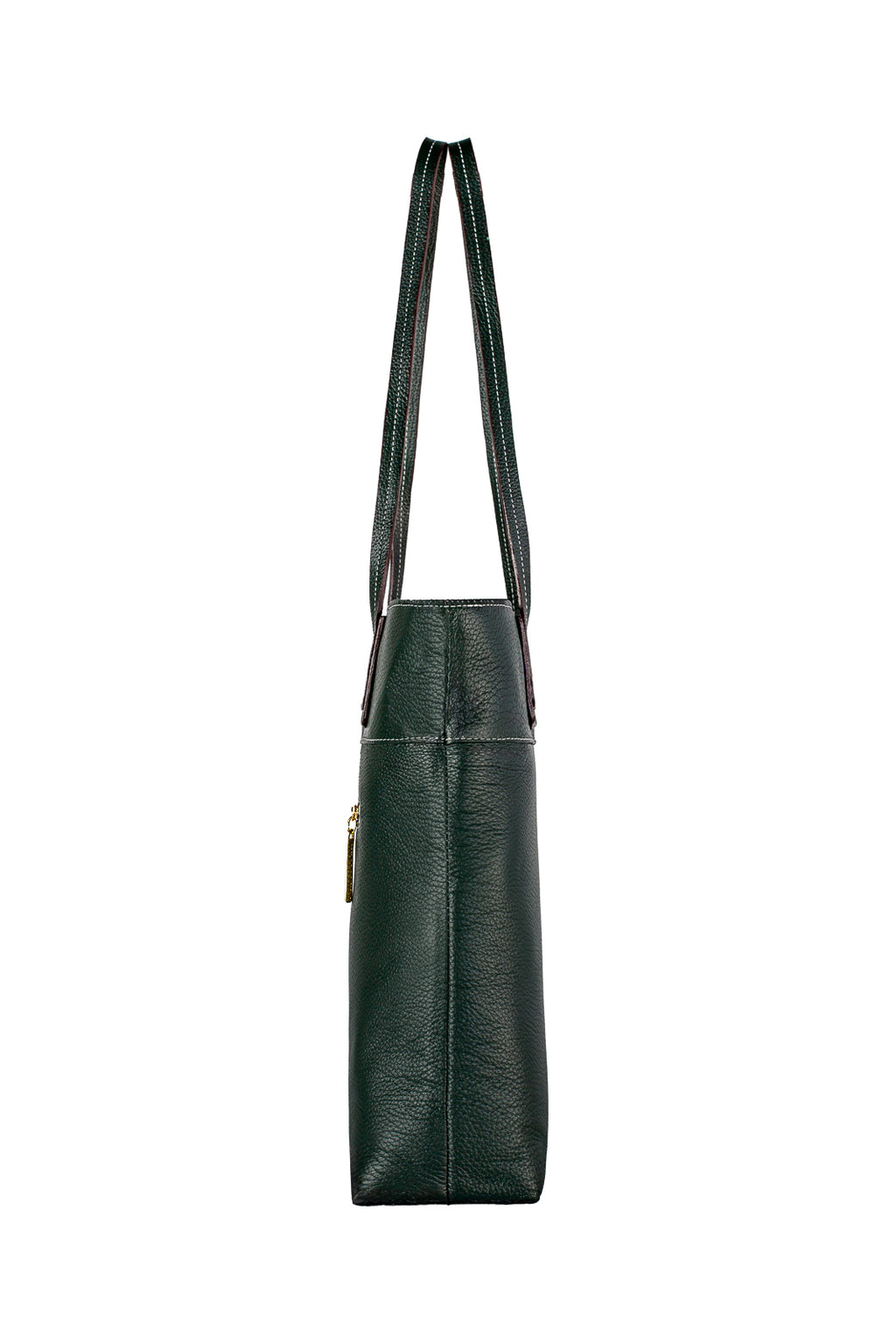 Bolsa de couro liso Abigail
