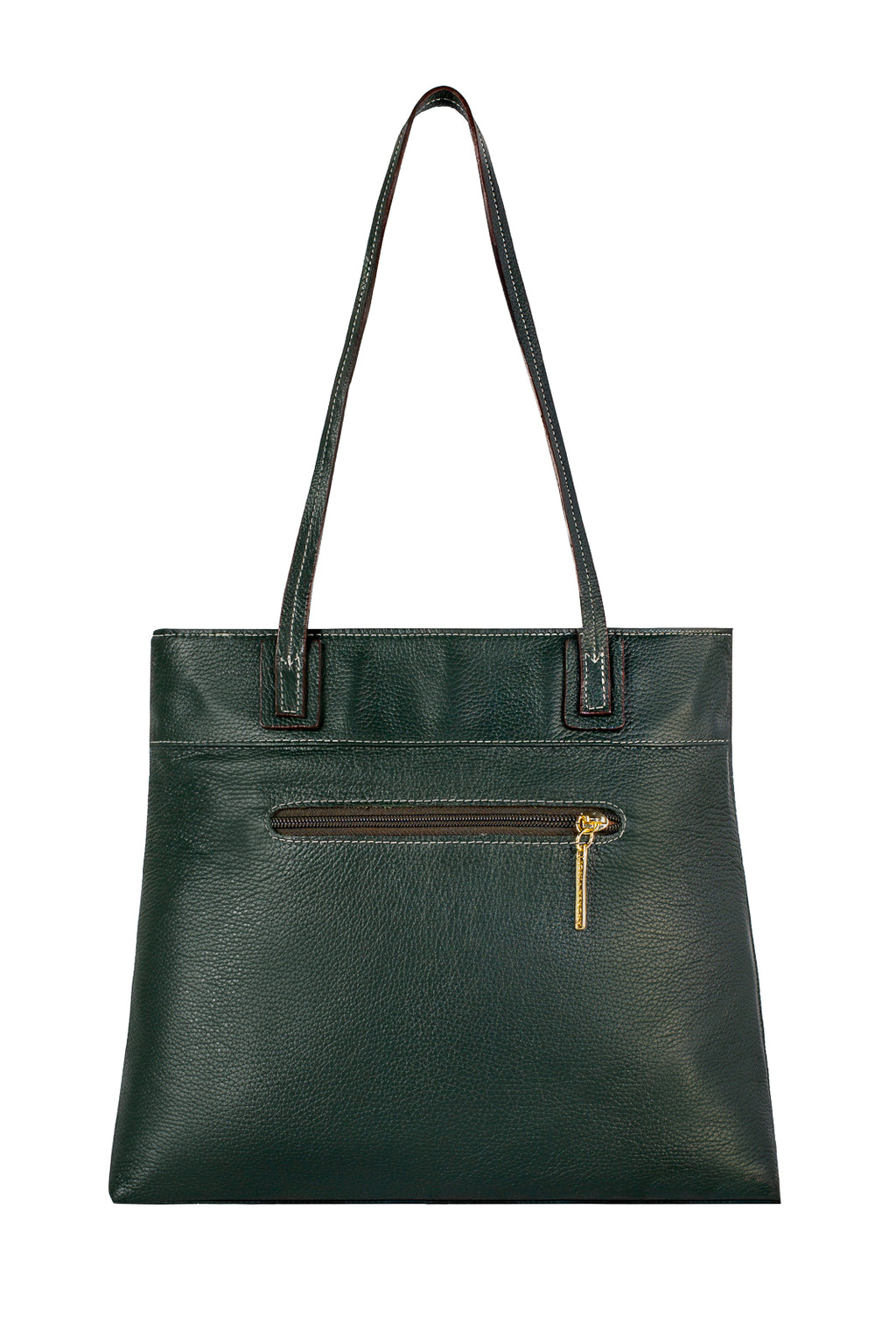 Bolsa de couro liso Abigail