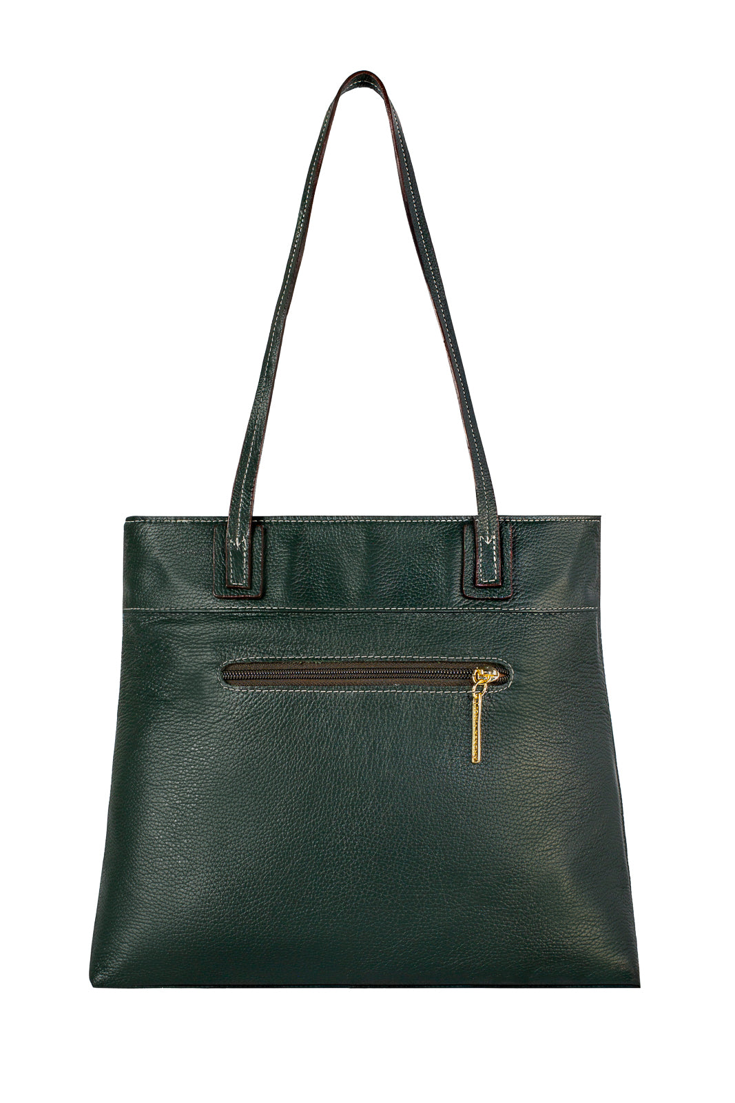 Bolsa de couro liso Abigail