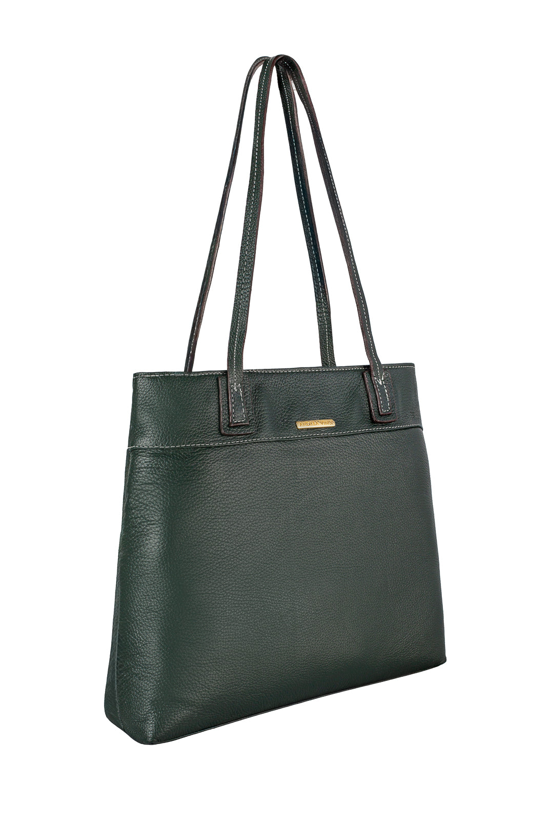 Bolsa de couro liso Abigail