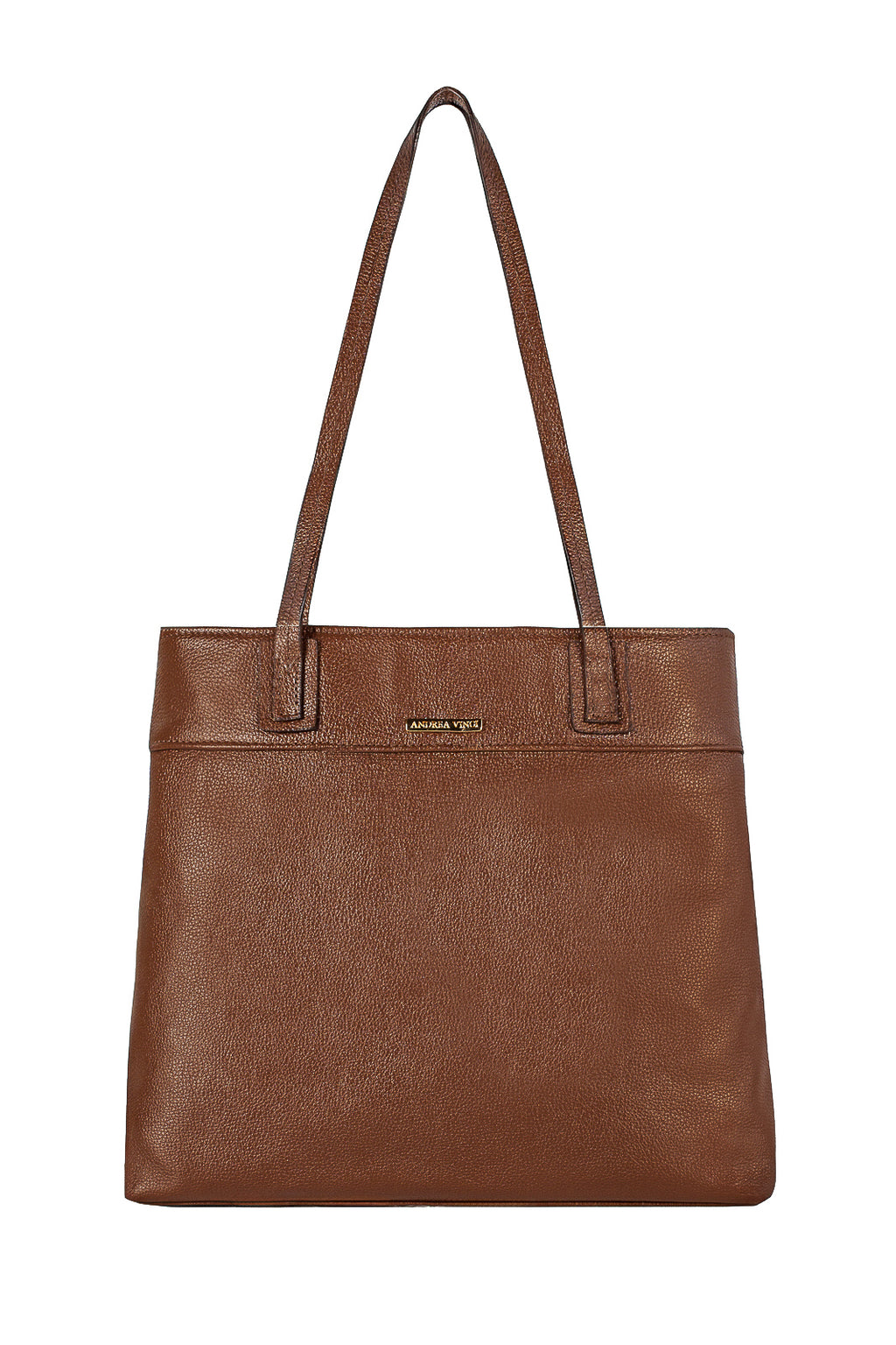 Bolsa de couro liso Abigail