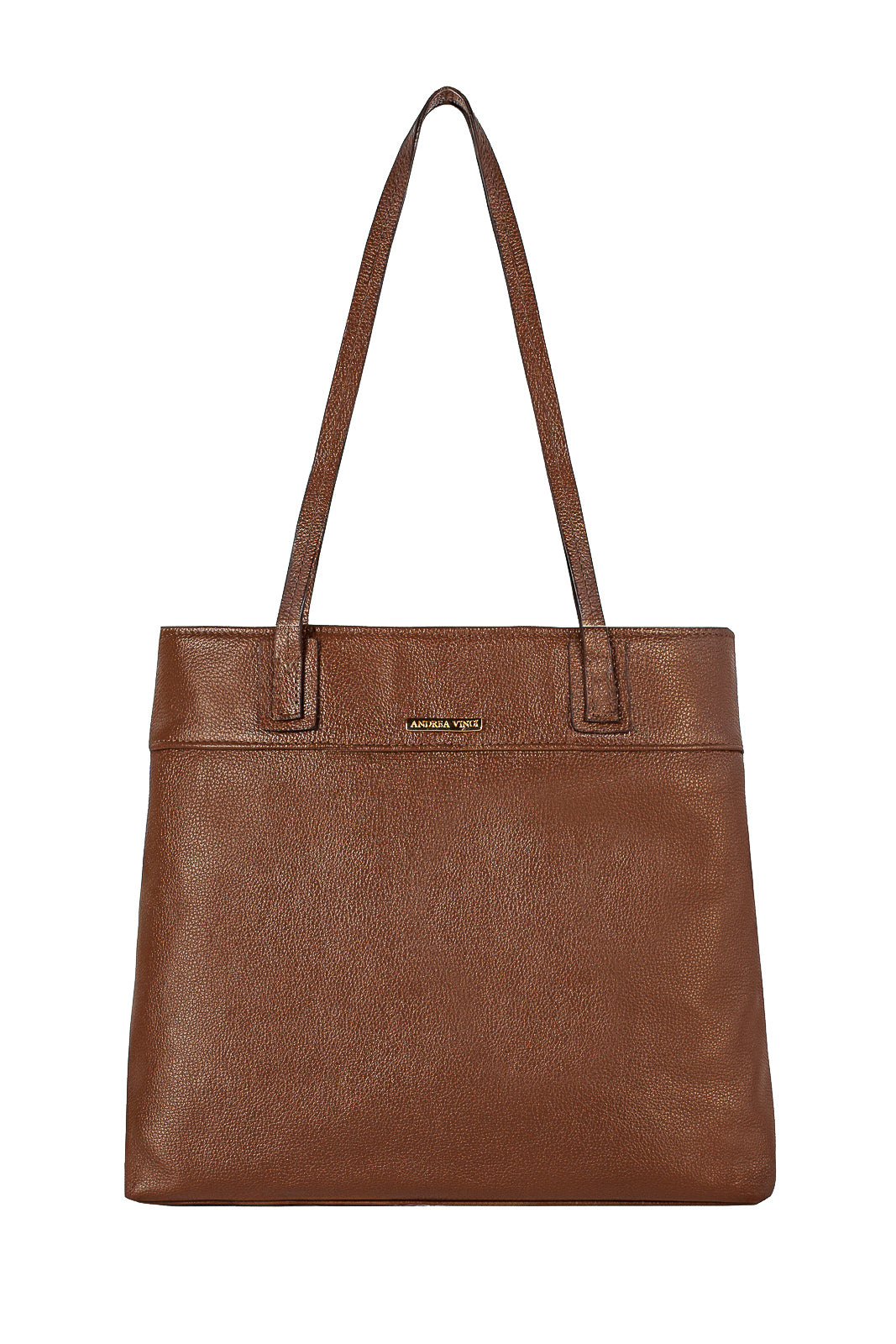 Bolsa de couro liso Abigail