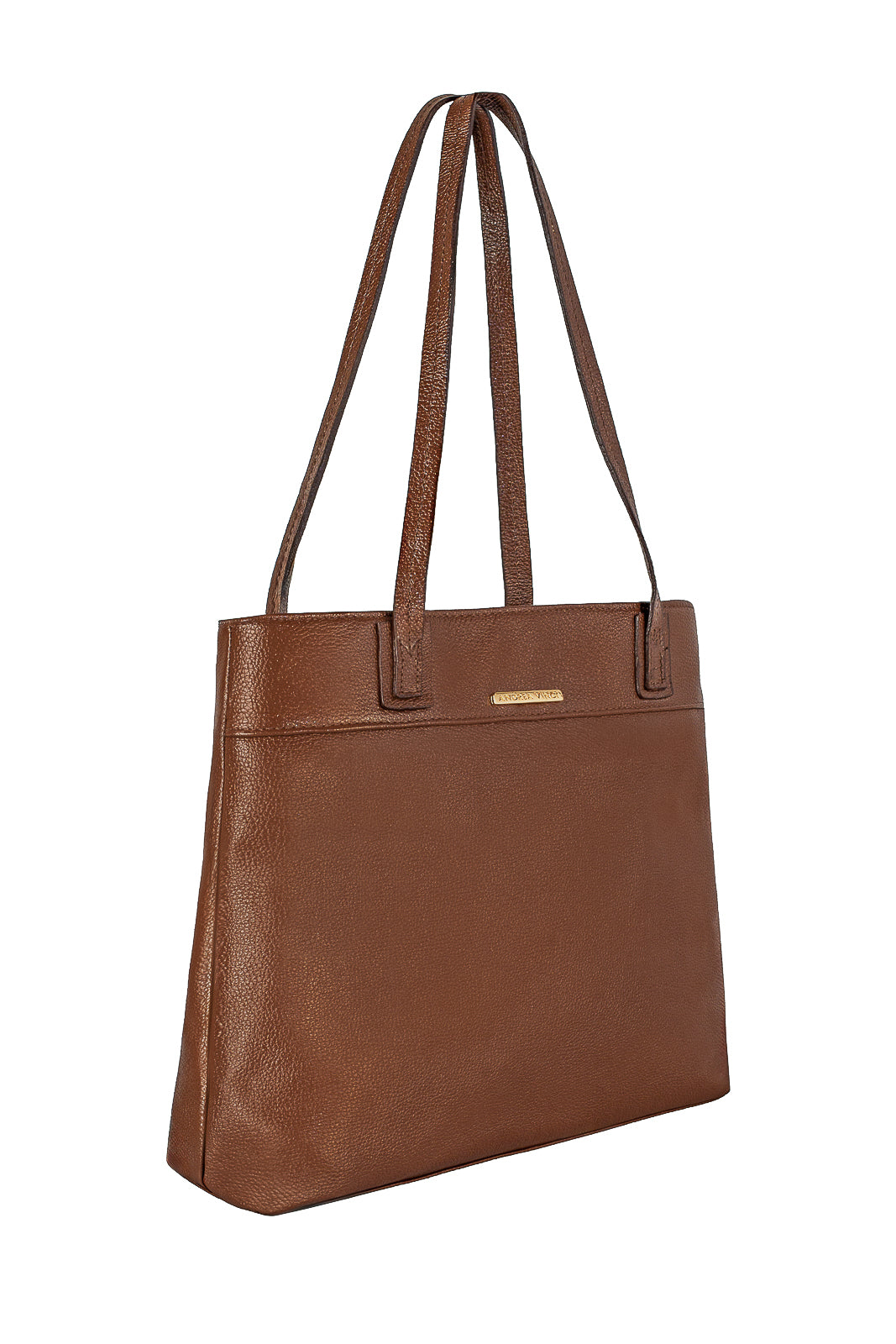 Bolsa de couro liso Abigail
