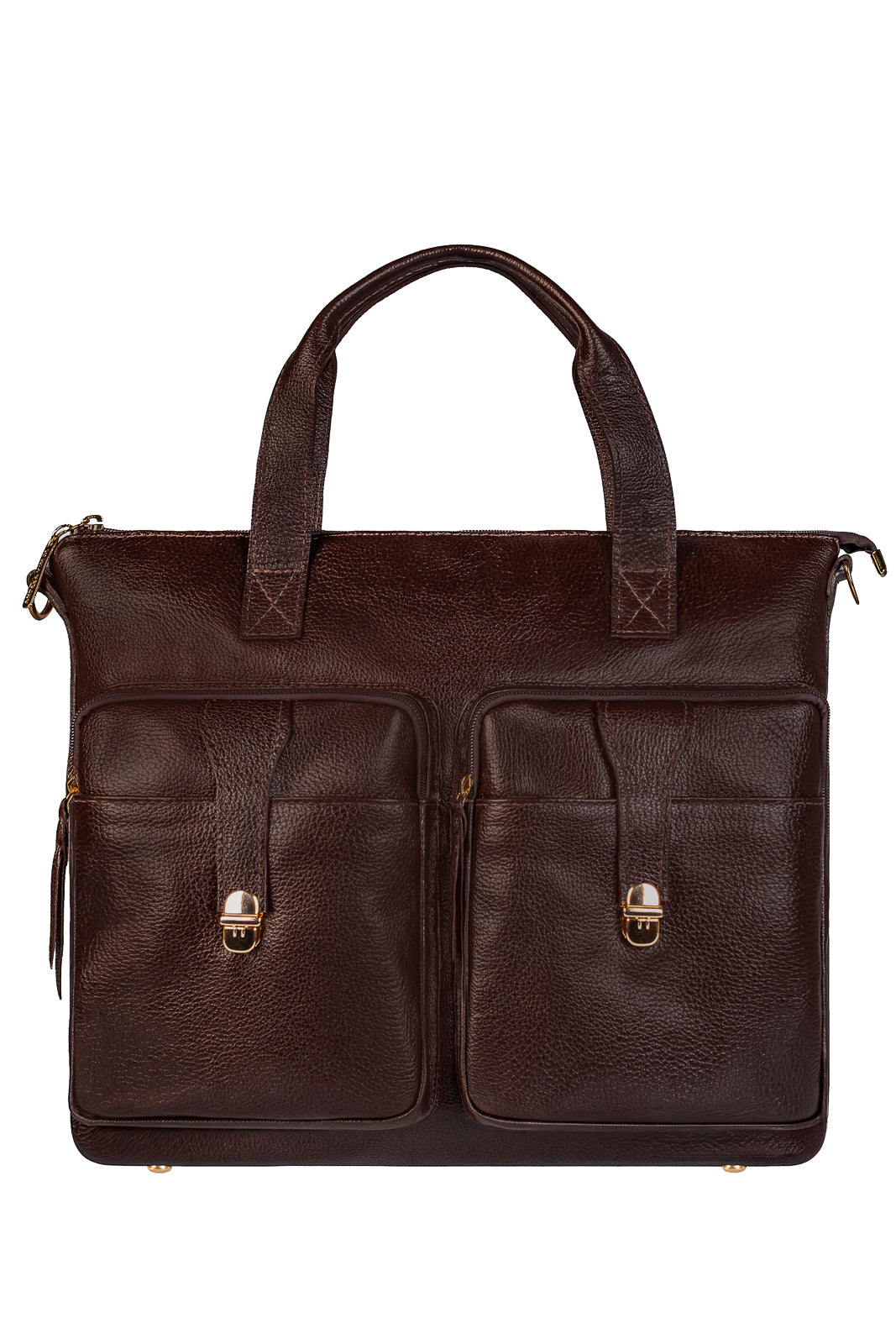 Bolsa/Pasta para notebook de couro liso Jaque