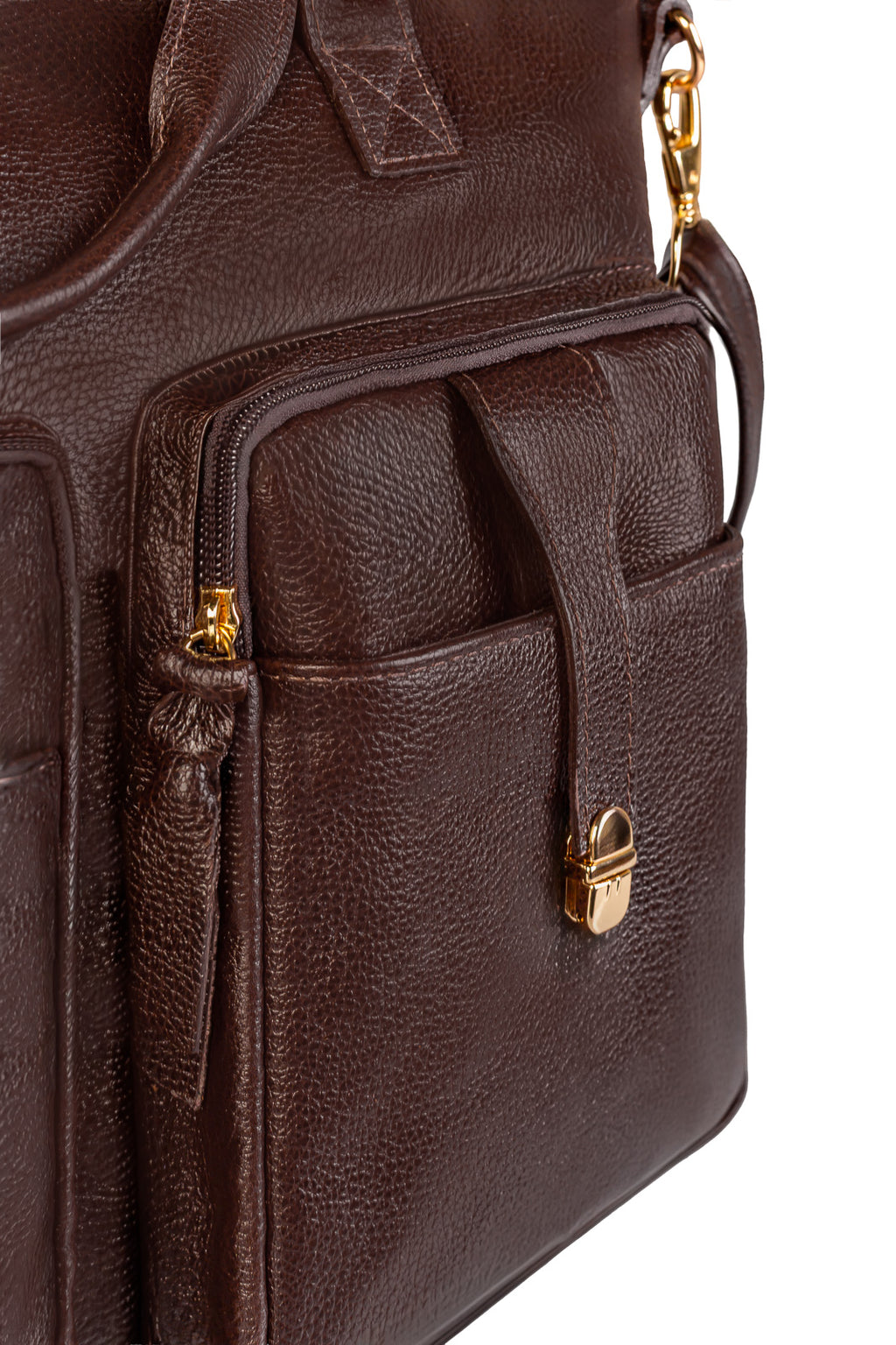 Bolsa/Pasta para notebook de couro liso Jaque