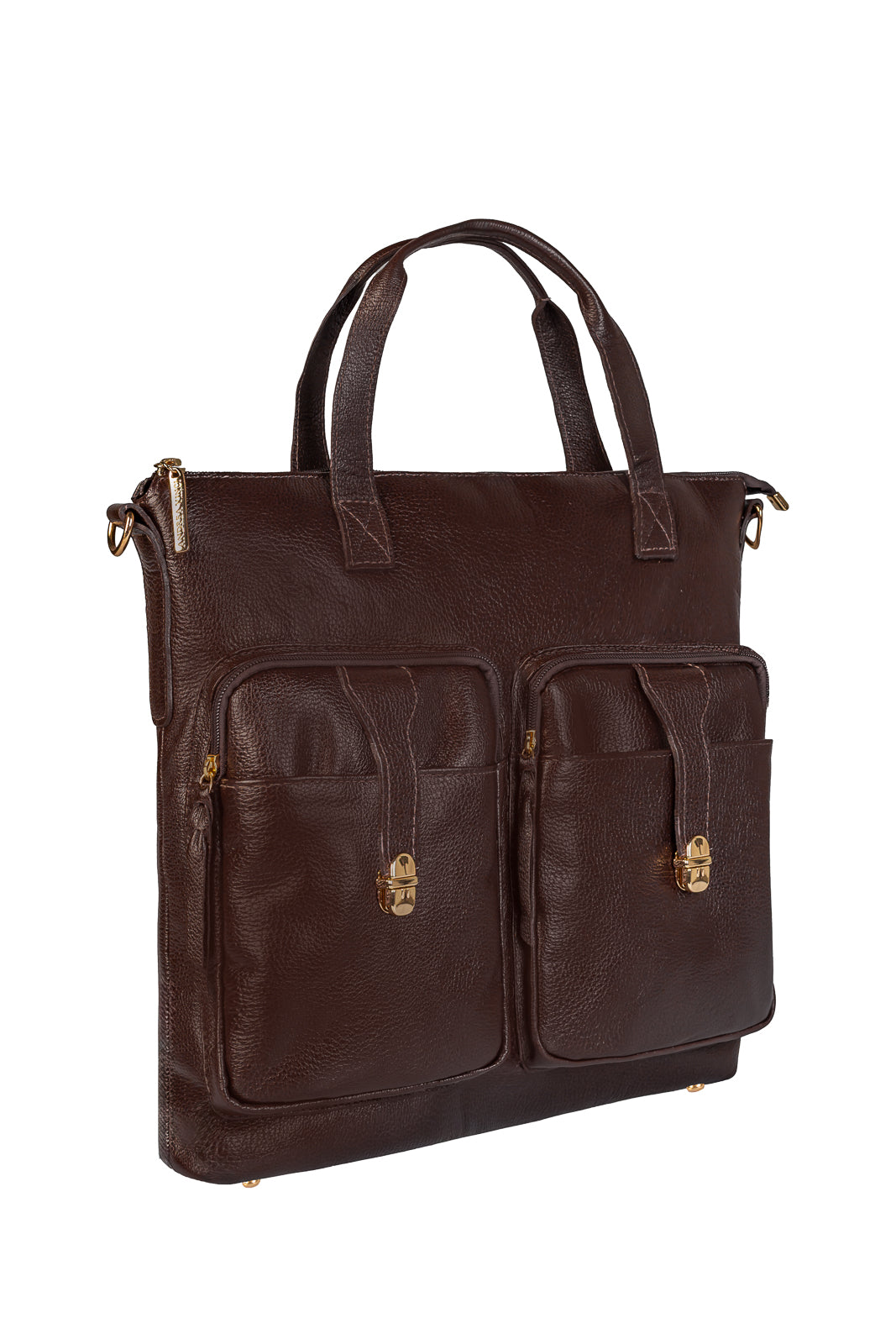 Bolsa/Pasta para notebook de couro liso Jaque