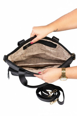 Bolsa/Pasta para notebook de couro croco Jaque - Enluaze - Bolsas de Couro e Acessórios