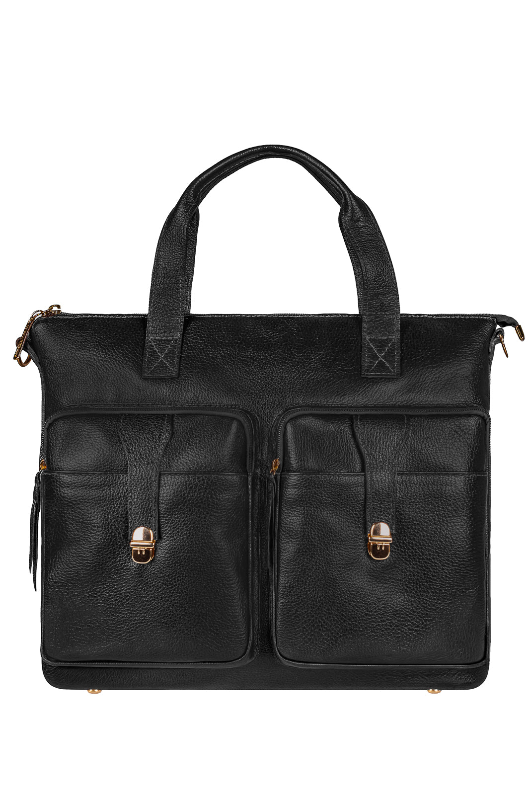 Bolsa/Pasta para notebook de couro liso Jaque