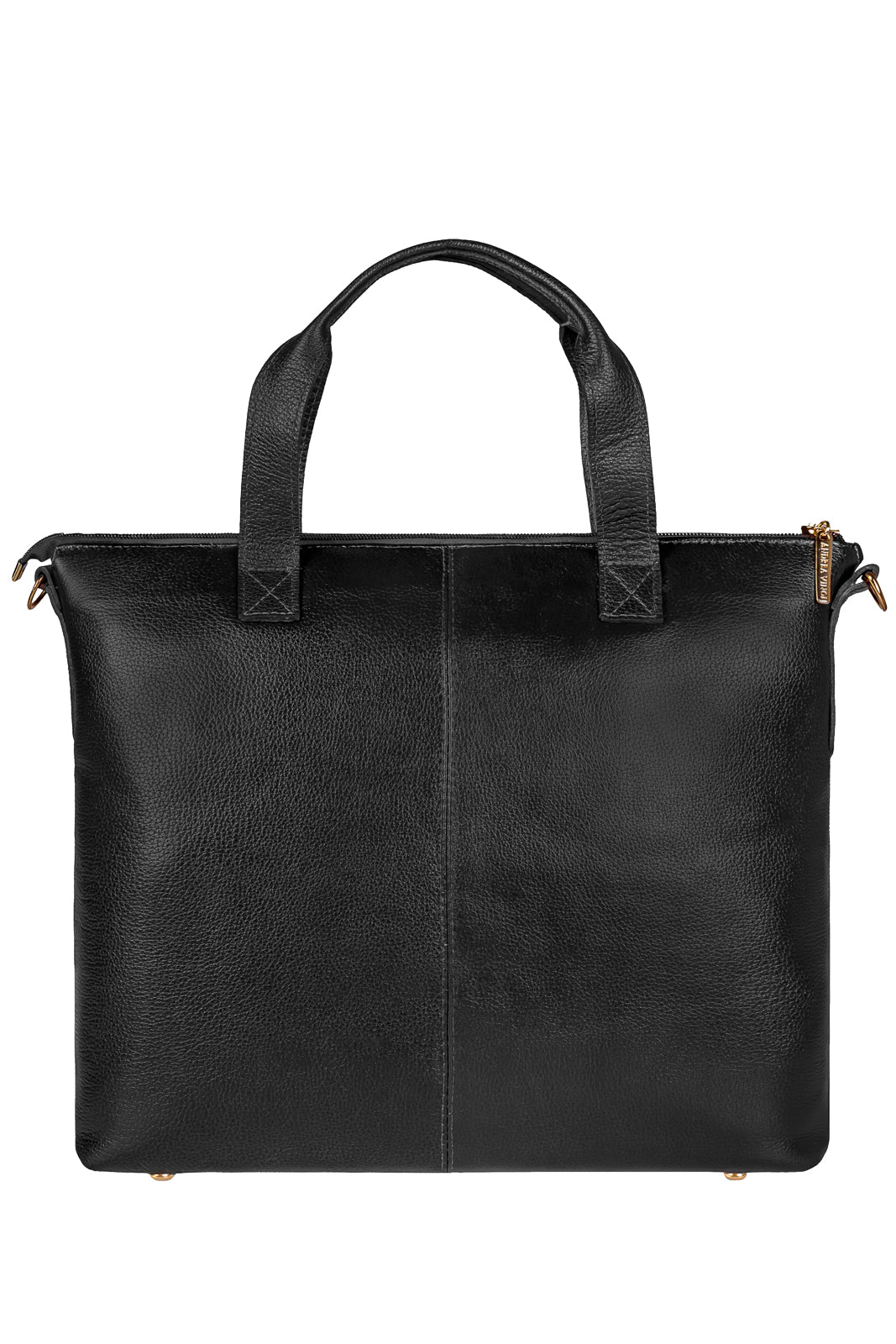 Bolsa/Pasta para notebook de couro liso Jaque