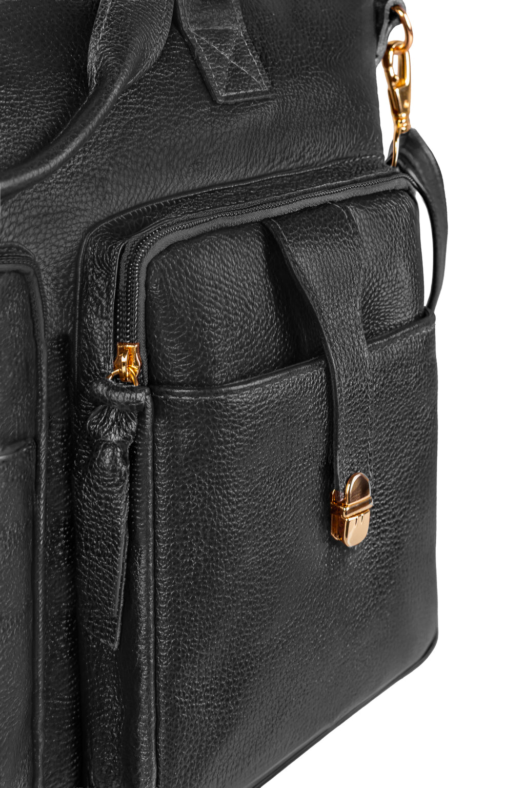 Bolsa/Pasta para notebook de couro liso Jaque