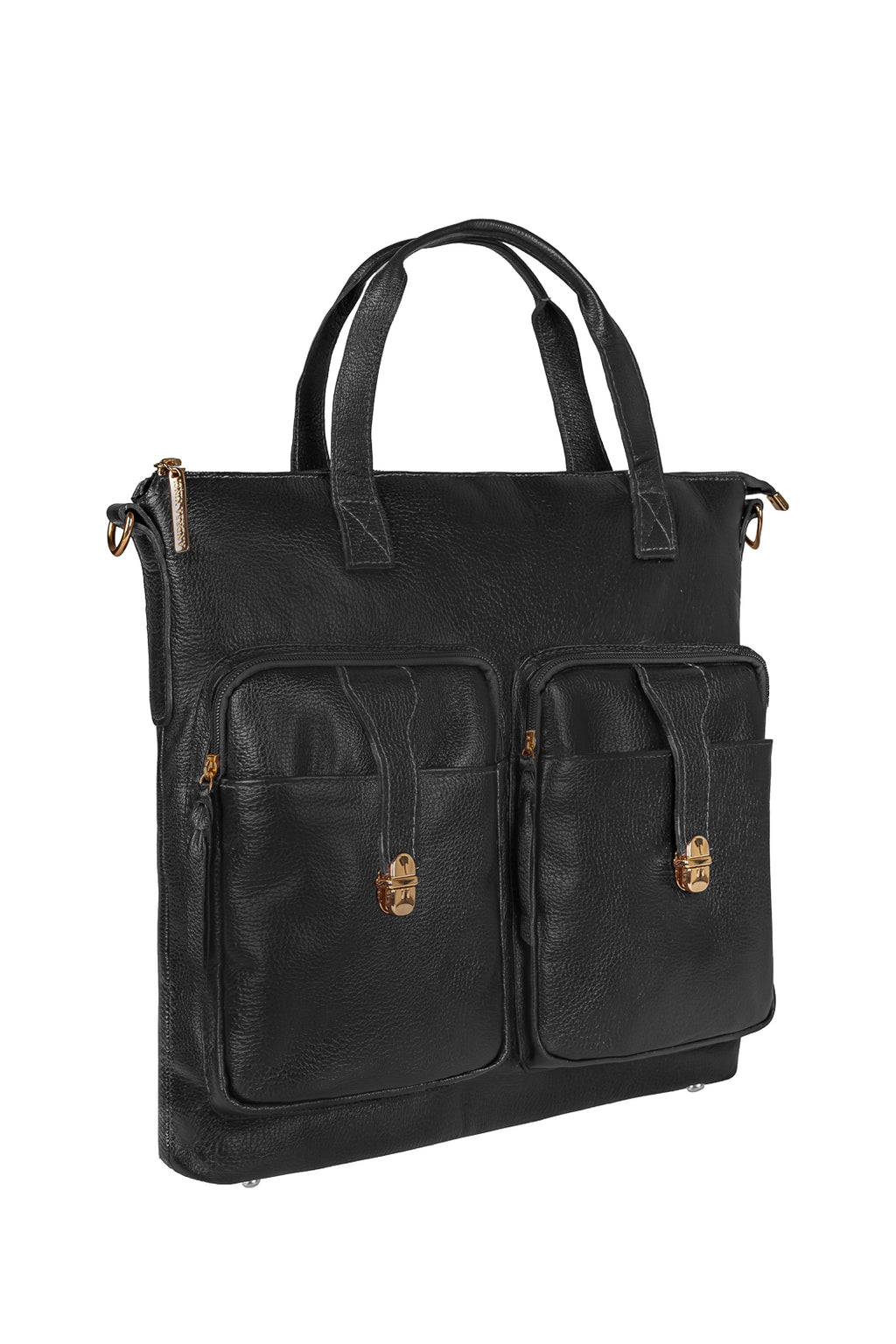 Bolsa/Pasta para notebook de couro liso Jaque