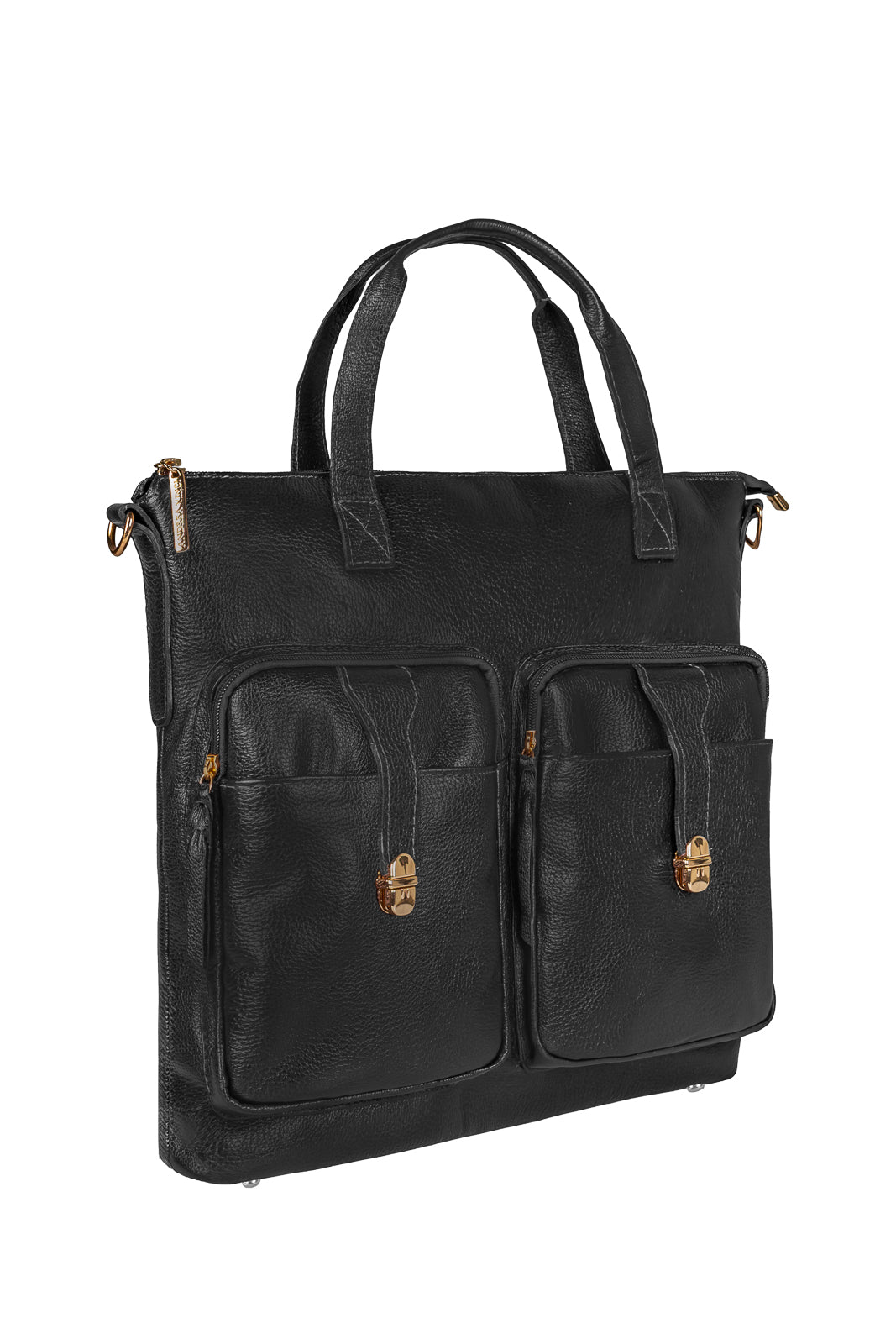 Bolsa/Pasta para notebook de couro liso Jaque