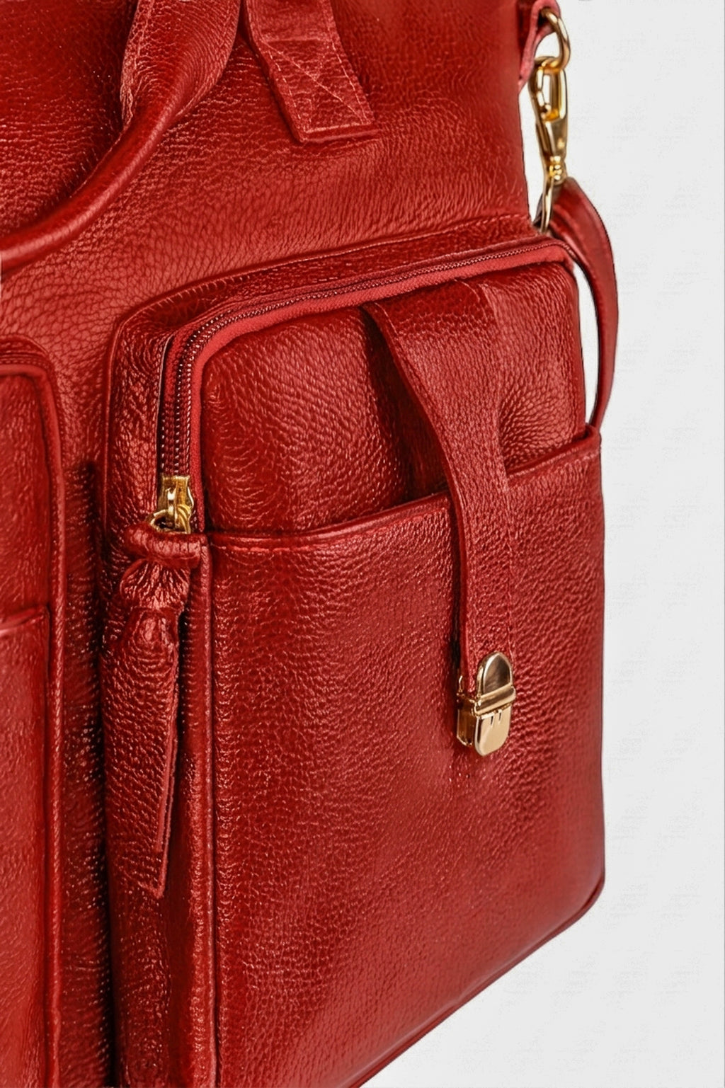 Bolsa/Pasta para notebook de couro liso Jaque