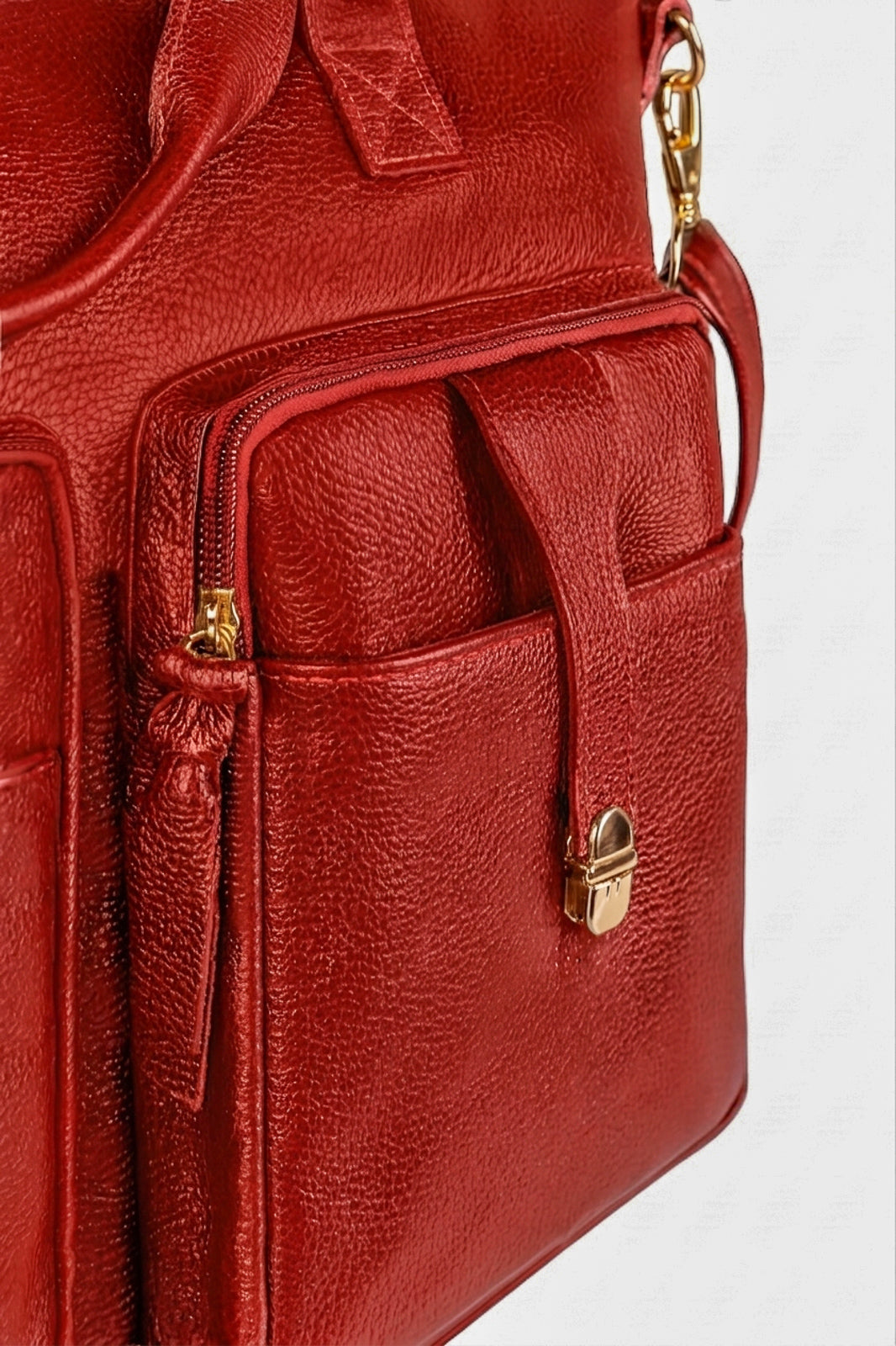 Bolsa/Pasta para notebook de couro liso Jaque