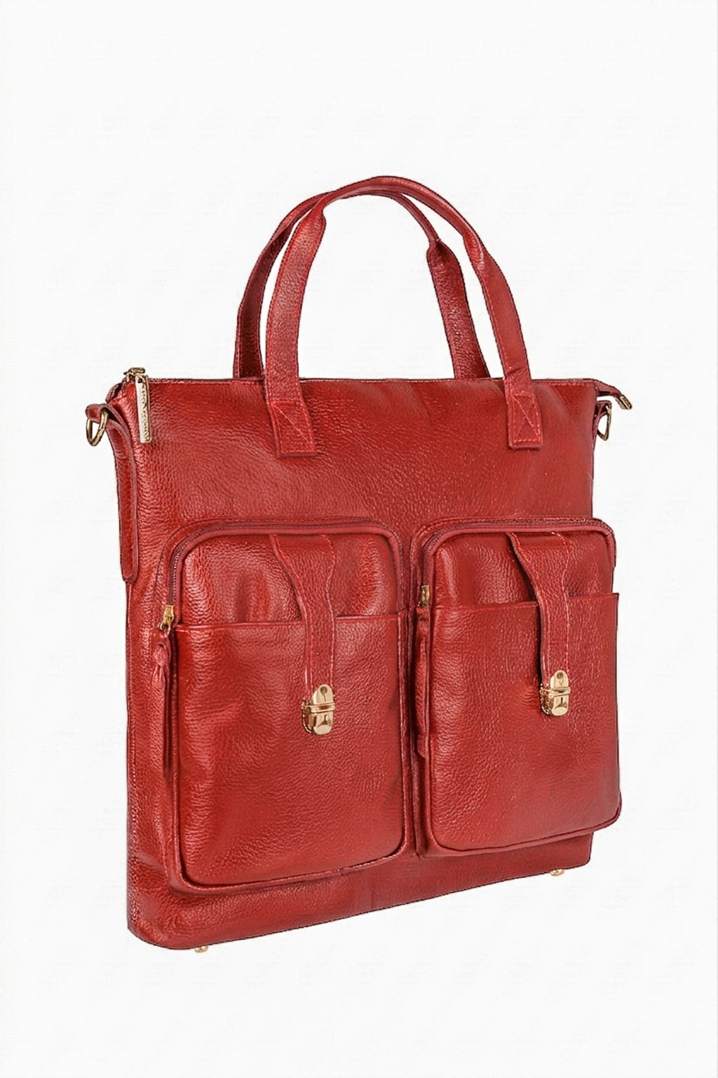 Bolsa/Pasta para notebook de couro liso Jaque