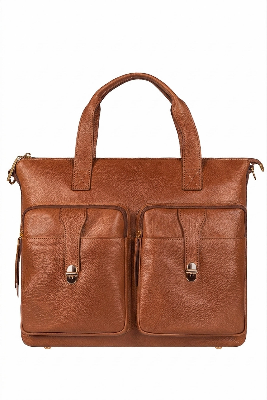 Bolsa/Pasta para notebook de couro liso Jaque