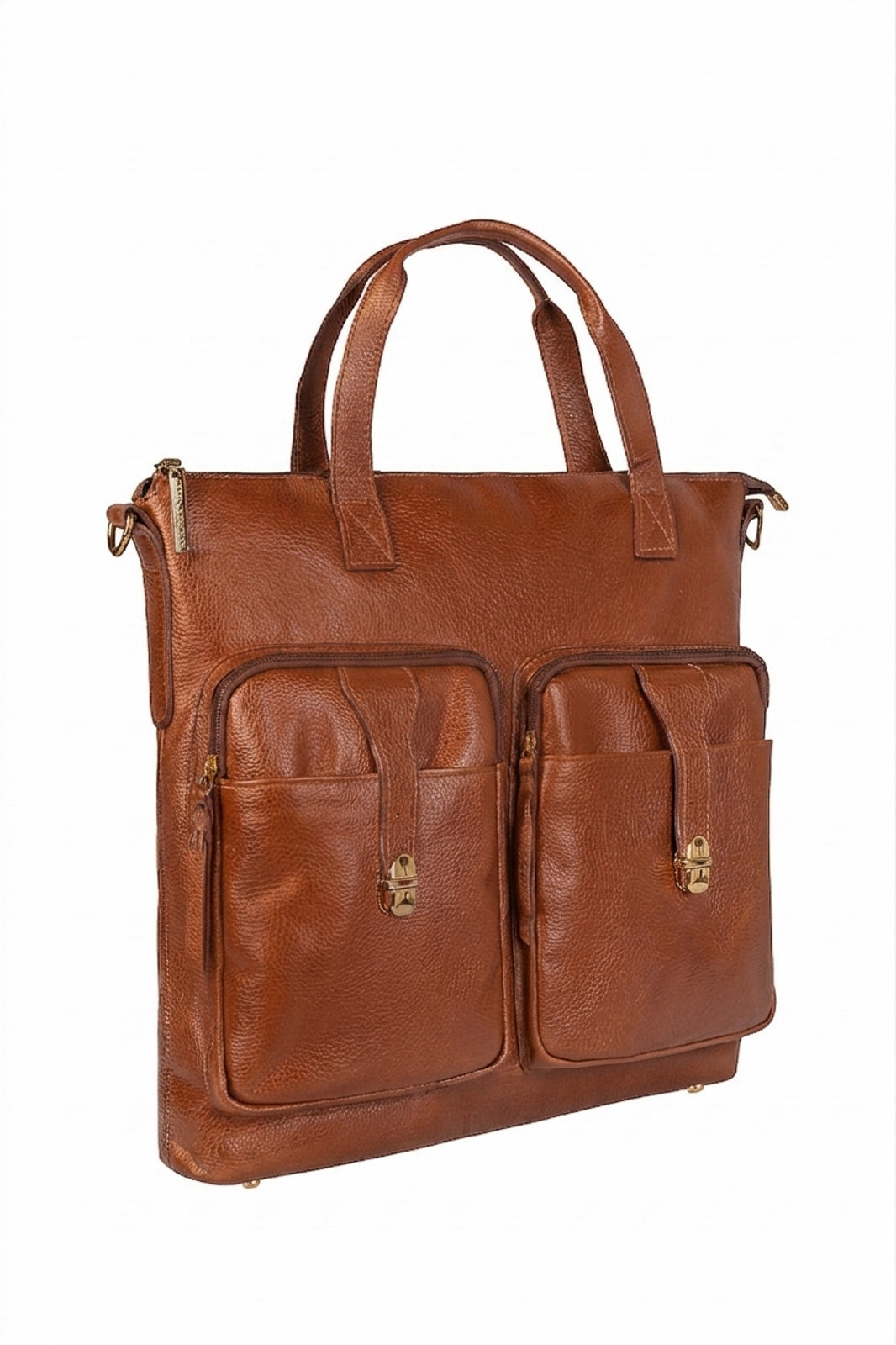 Bolsa/Pasta para notebook de couro liso Jaque