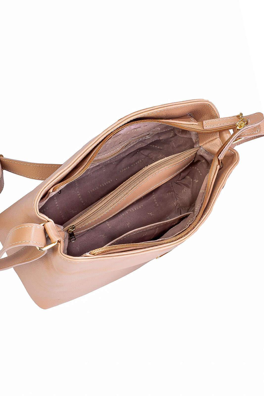 Bolsa de couro liso Evelyn - Enluaze