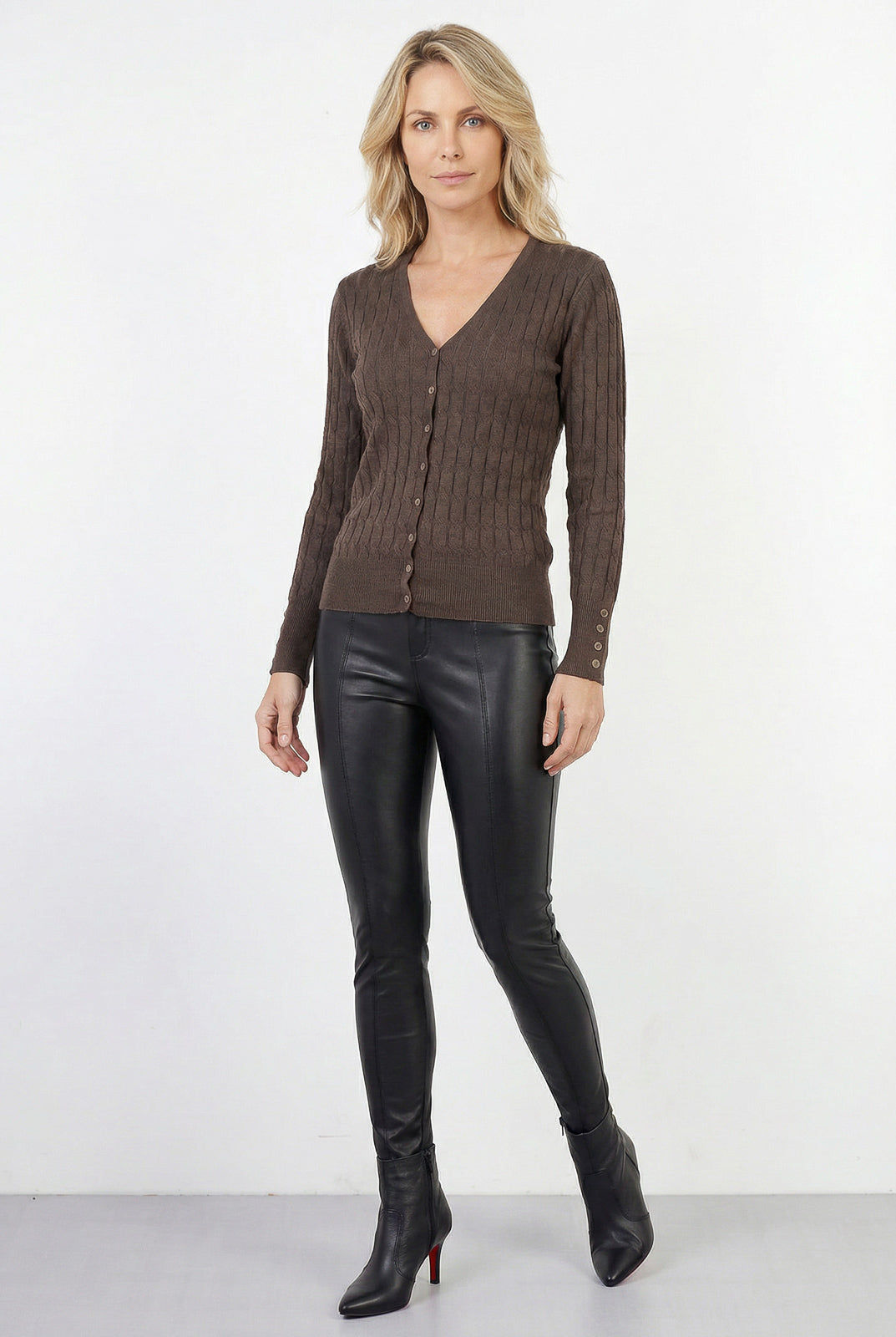 Casaco cardigan com botões 70870