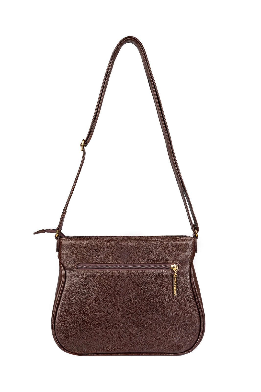 Bolsa feminina tiracolo de couro croco Maísa