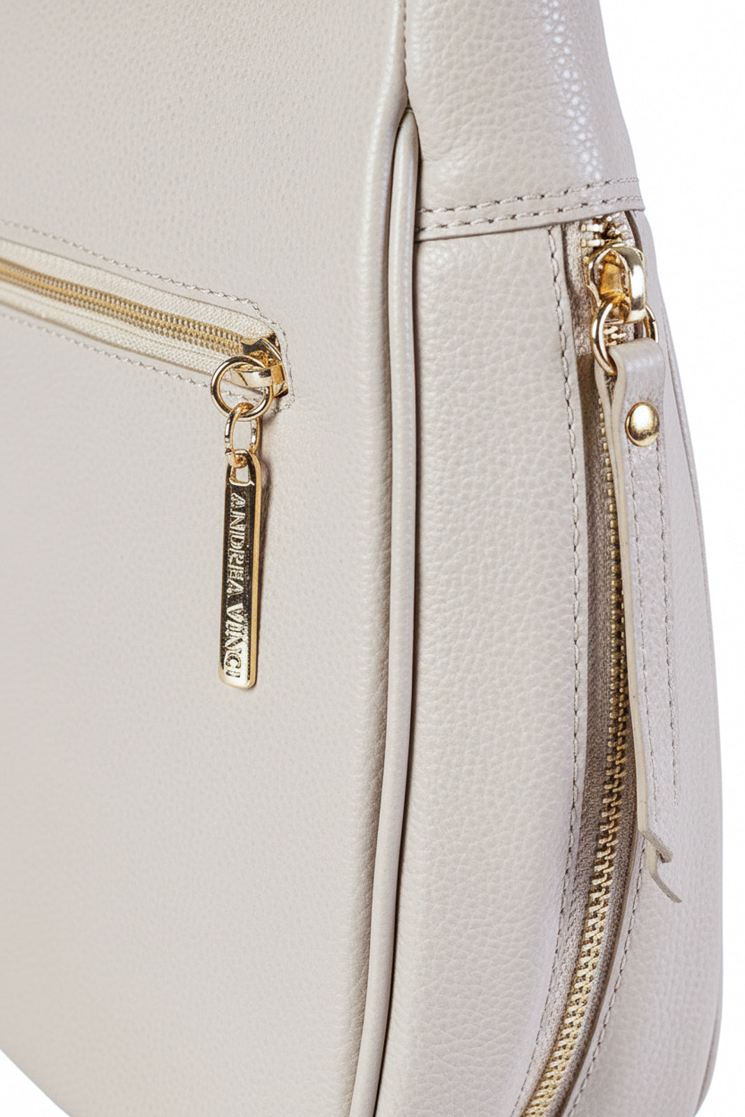 Bolsa tiracolo de couro liso Camila