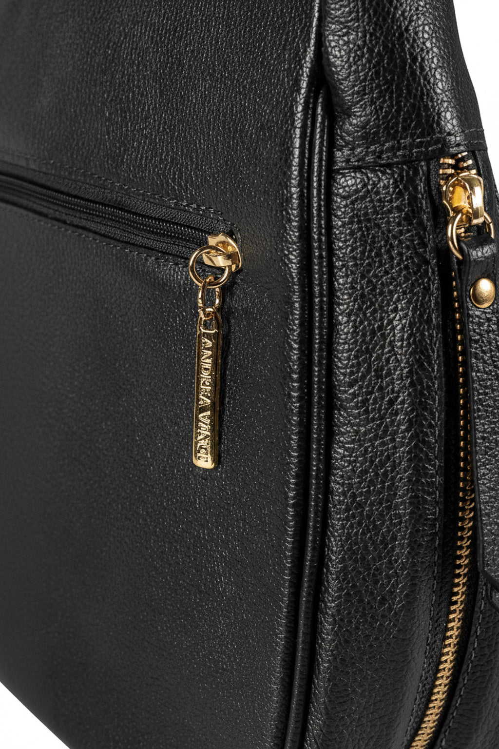 Bolsa tiracolo de couro liso Camila