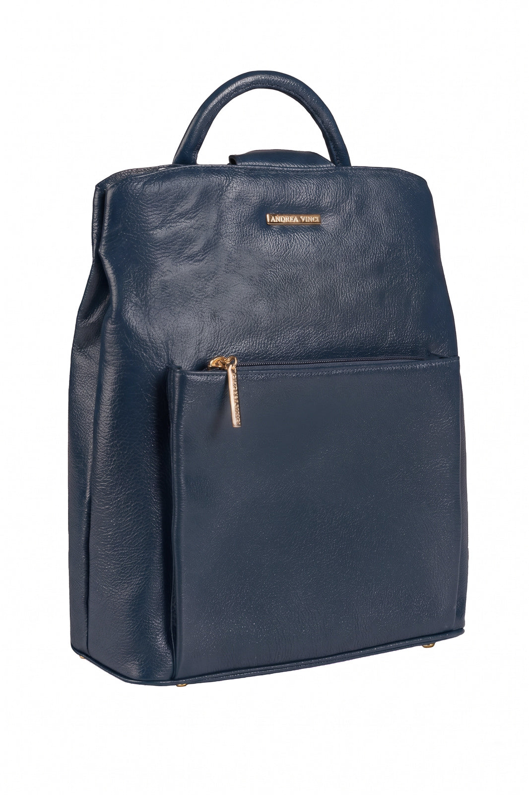 Mochila bolsa slim couro liso antifurto Lavínia