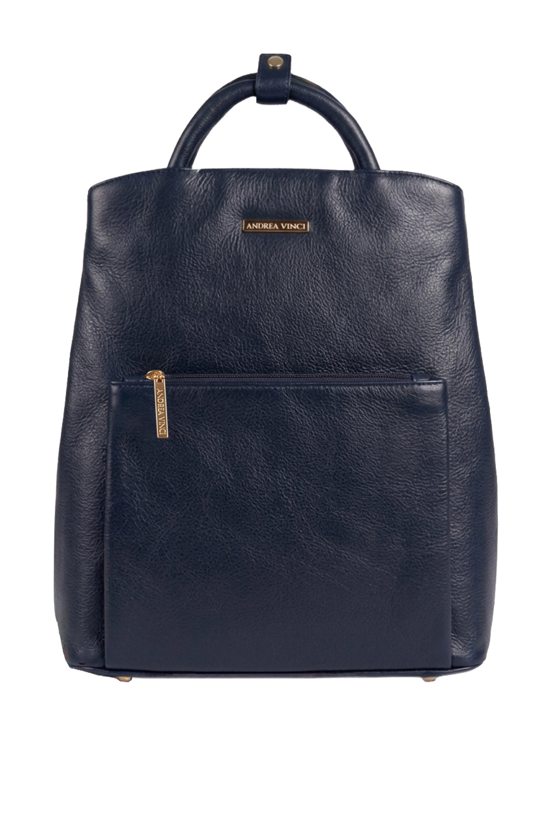 Mochila slim couro liso Lavínia