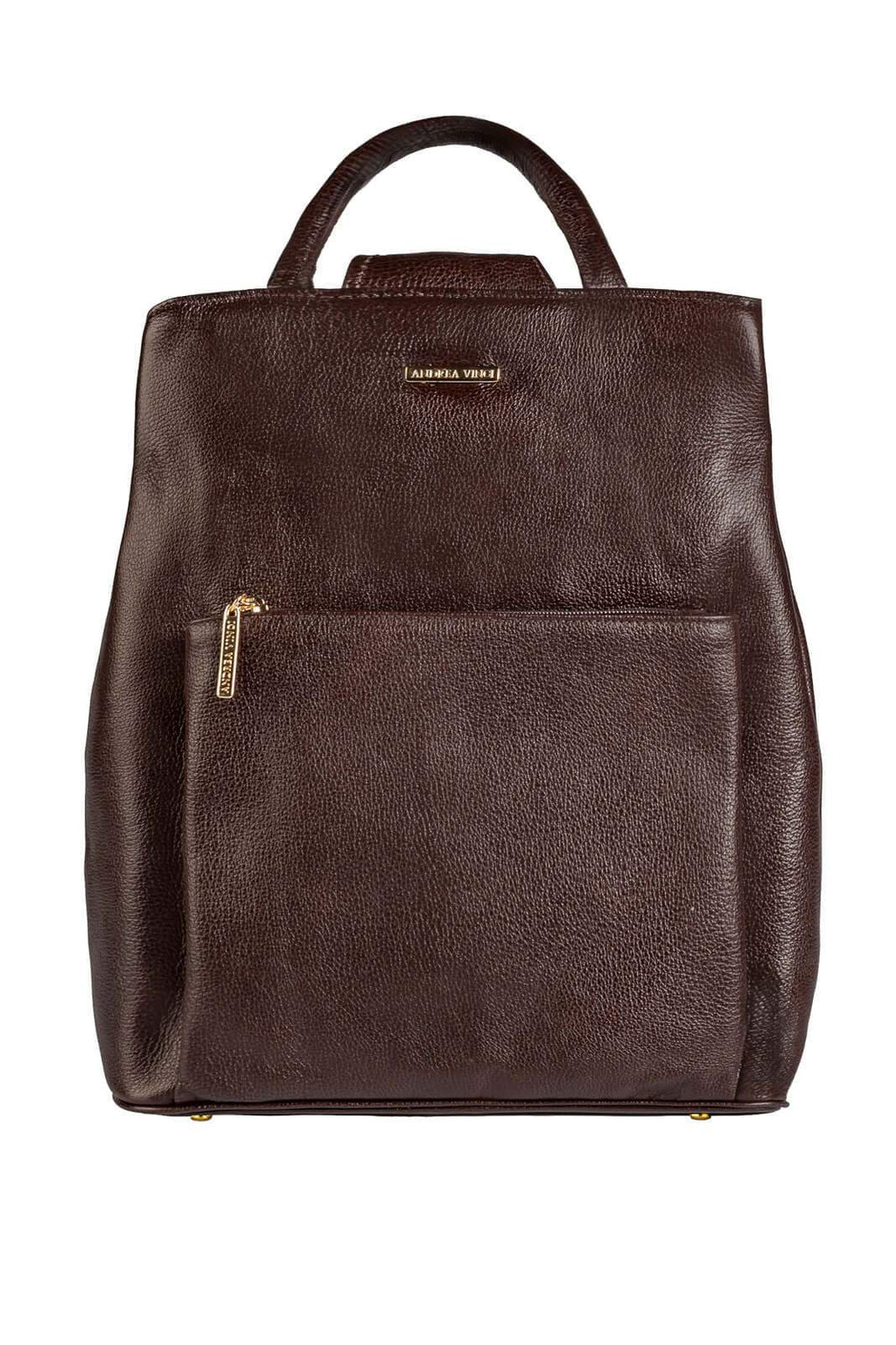 Mochila bolsa slim couro liso antifurto Lavínia - Enluaze