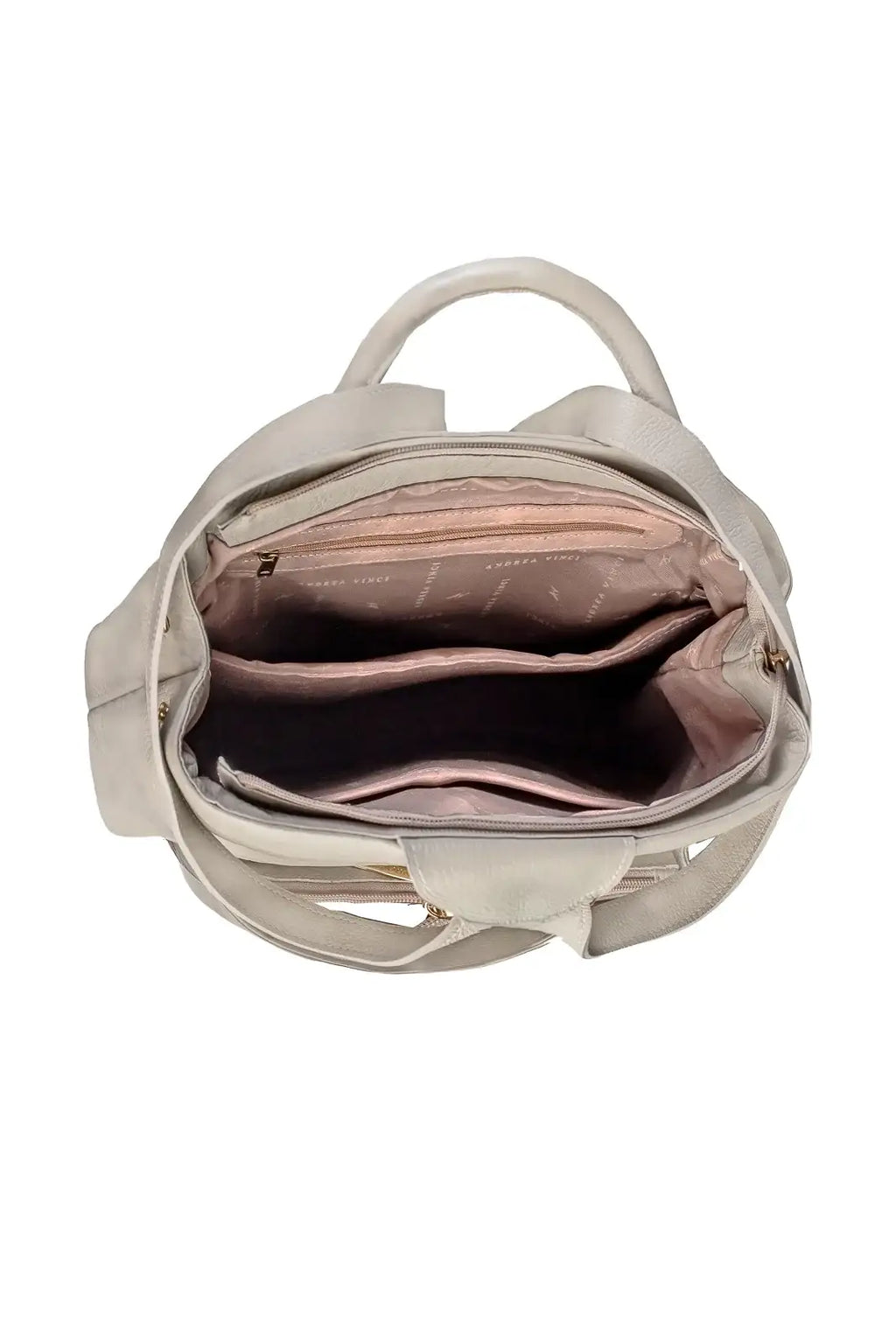 Mochila bolsa slim couro liso antifurto Lavínia - Enluaze