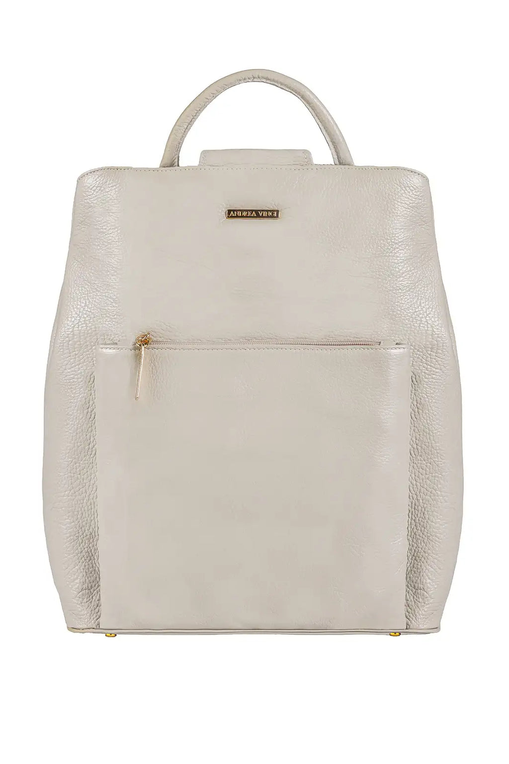 Mochila bolsa slim couro liso antifurto Lavínia - Enluaze