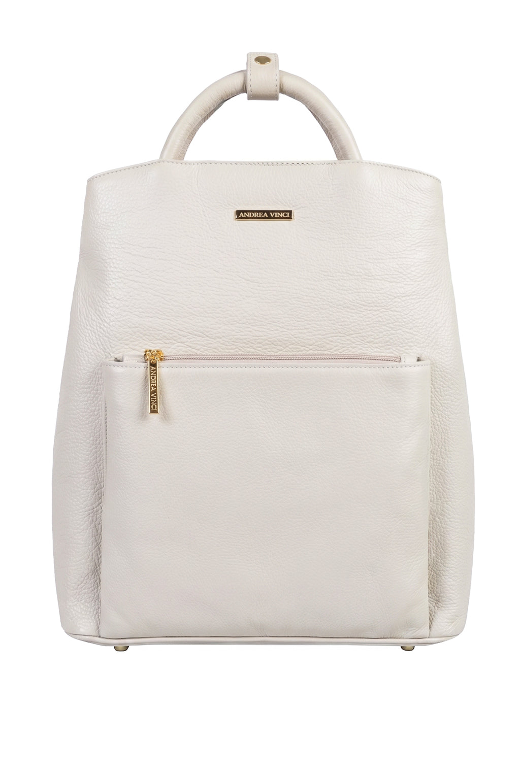 Mochila slim couro liso Lavínia