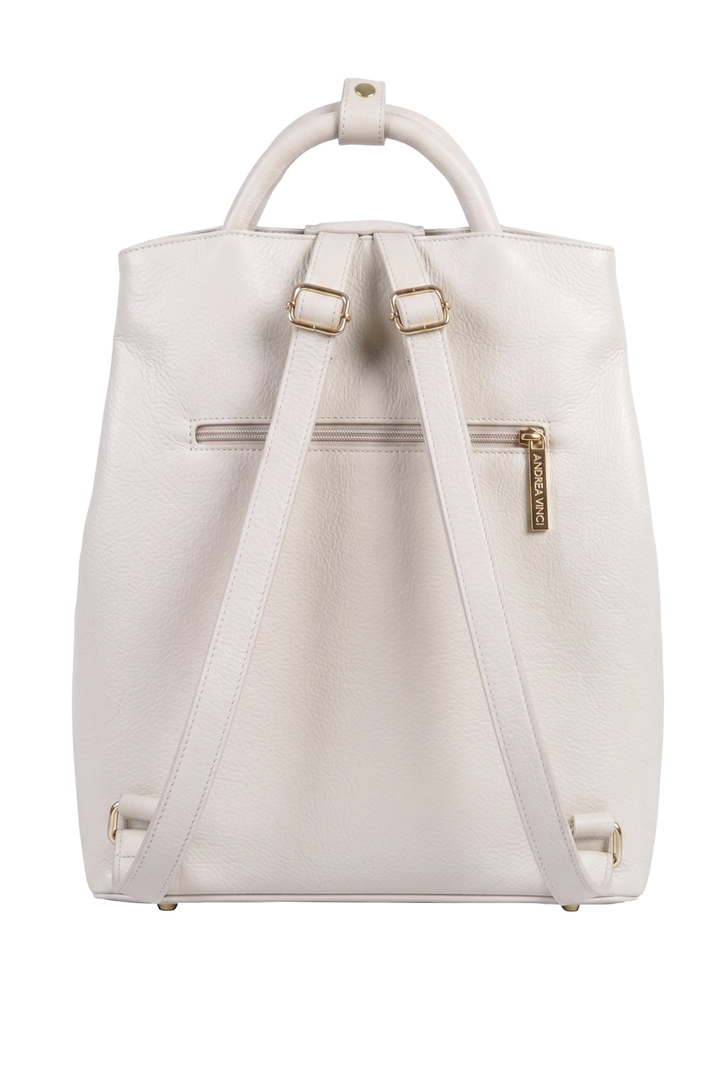 Mochila slim couro liso Lavínia