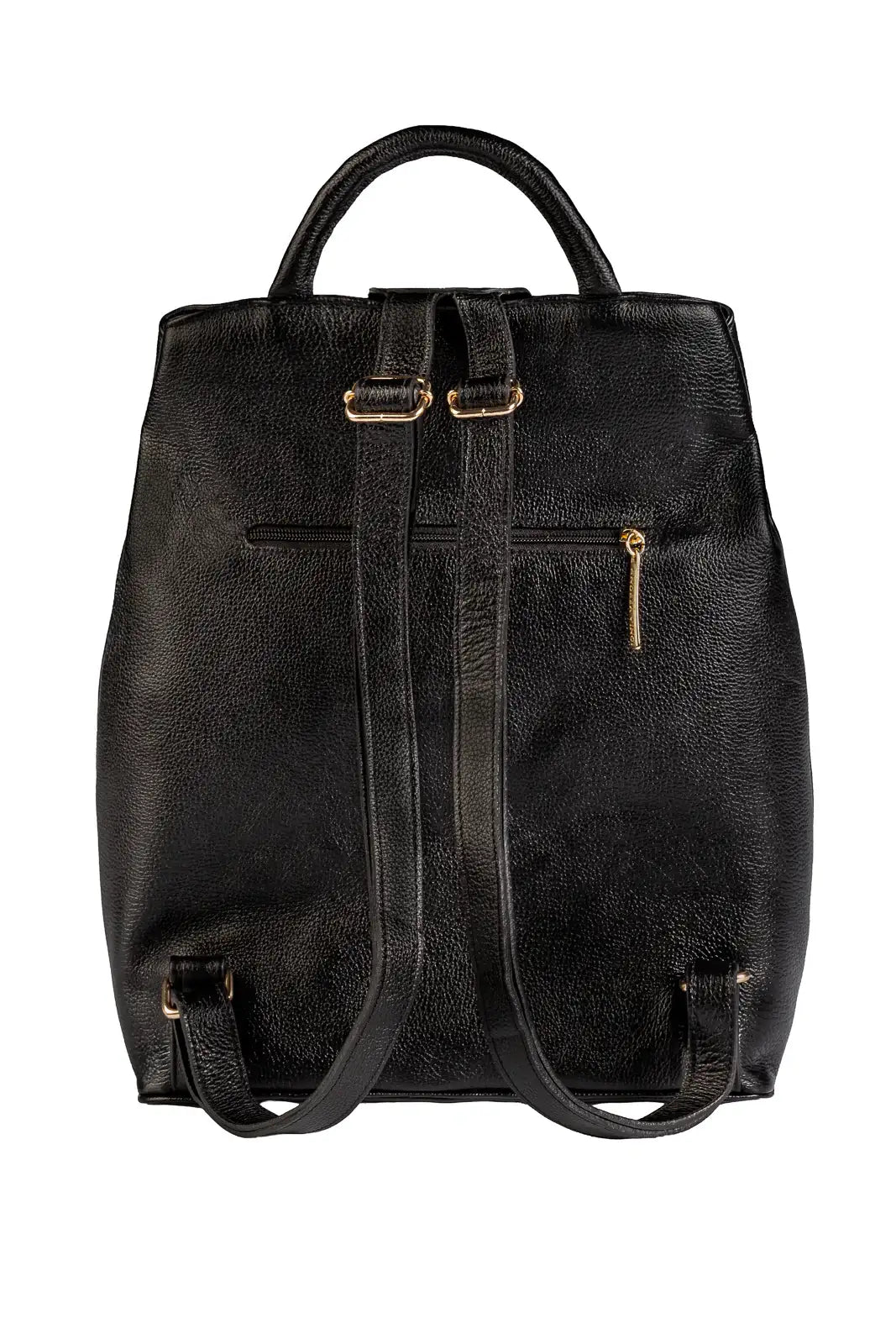 Mochila bolsa slim couro liso antifurto Lavínia - Enluaze