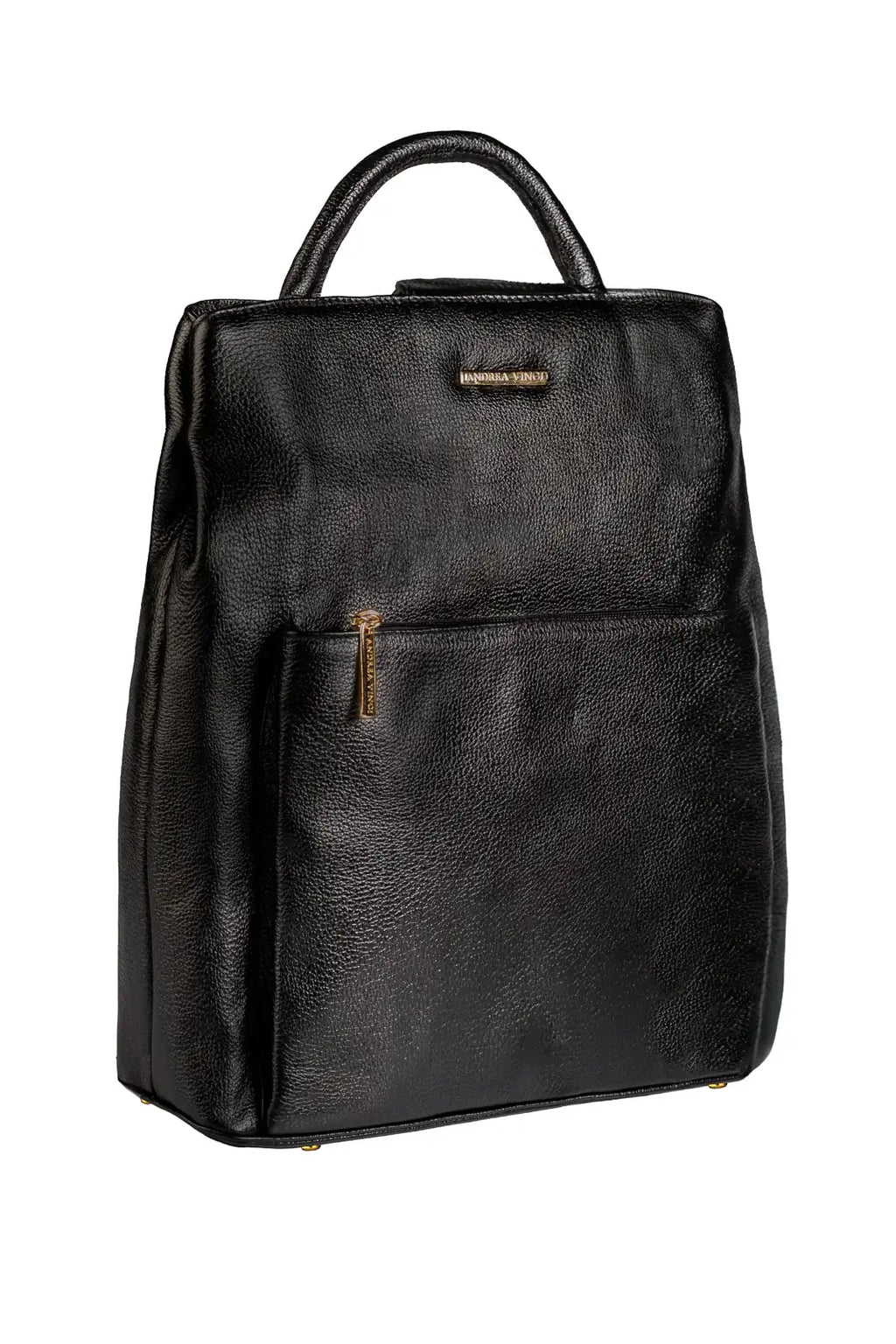 Mochila bolsa slim couro liso antifurto Lavínia - Enluaze