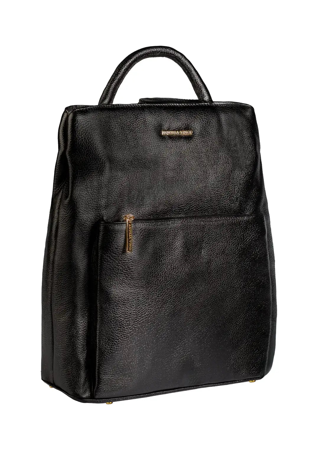 Mochila bolsa slim couro liso antifurto Lavínia - Enluaze