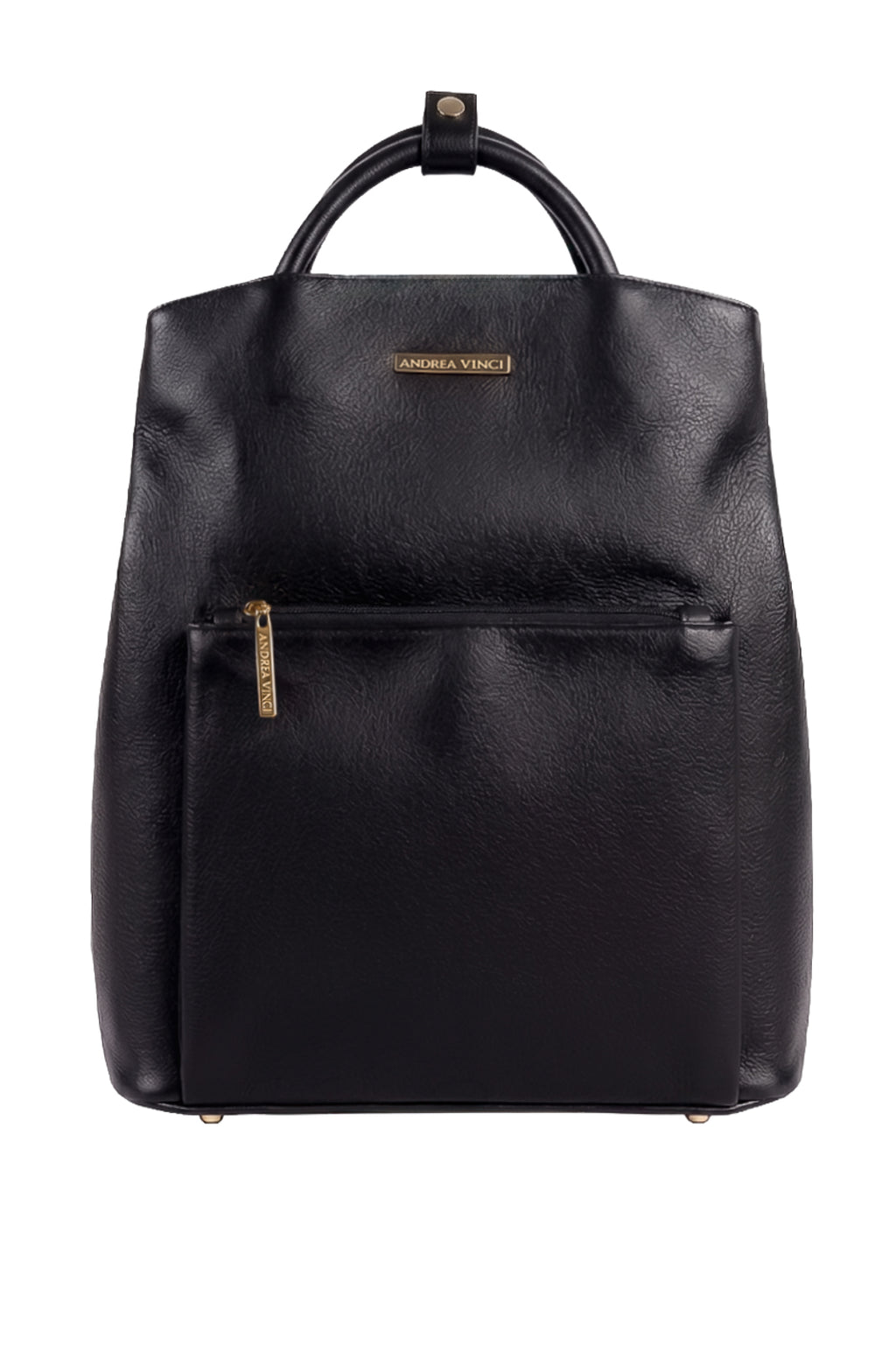 Mochila slim couro liso Lavínia
