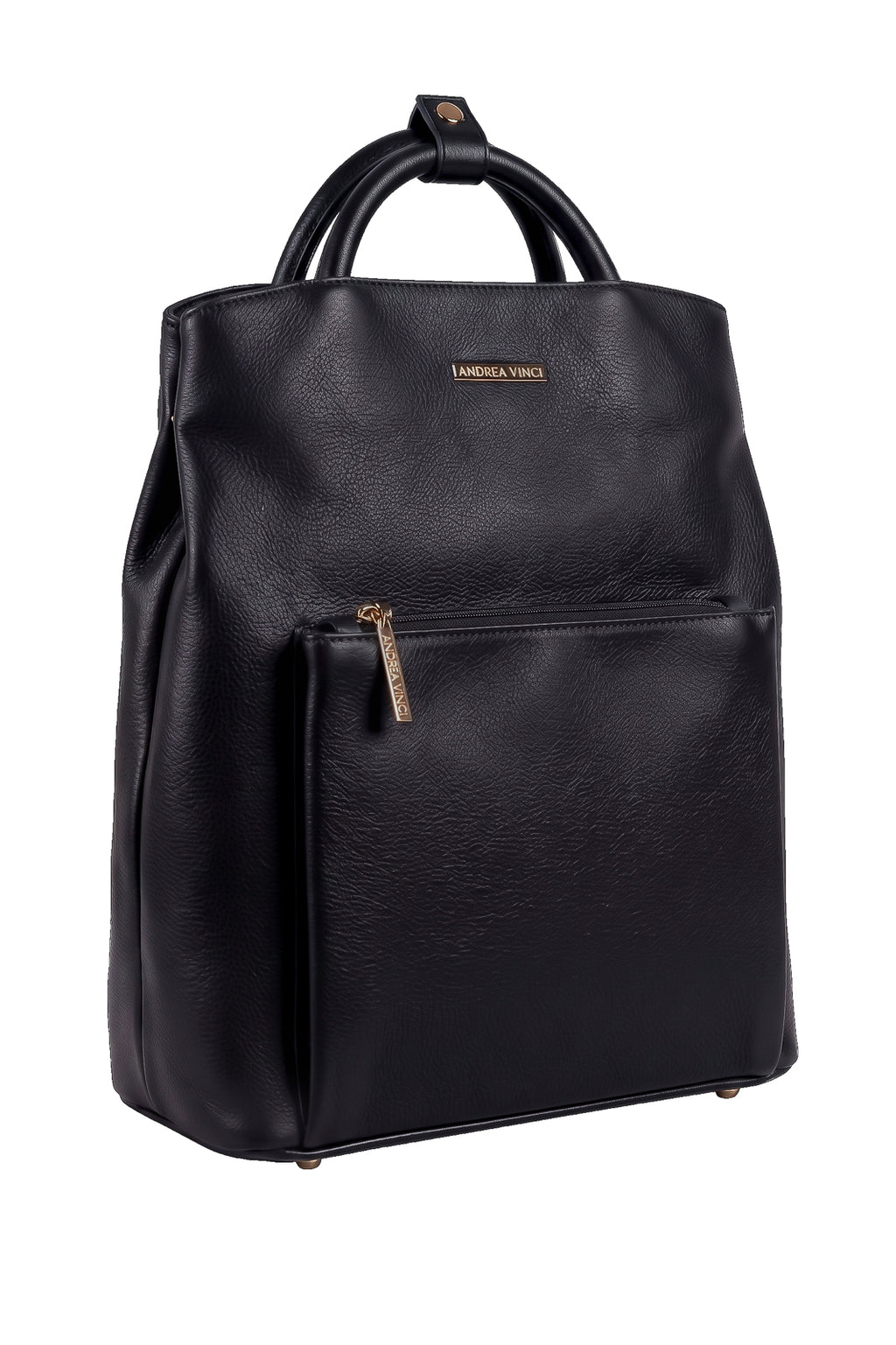 Mochila slim couro liso Lavínia