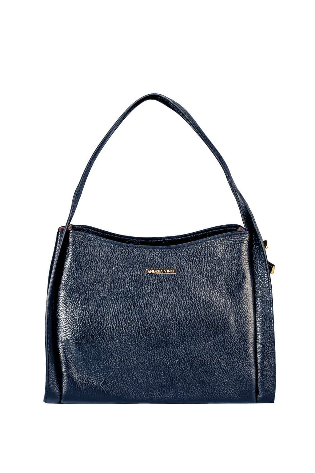 Bolsa de mão em couro liso Helena - Enluaze