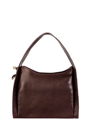 Bolsa de mão em couro liso Helena - Enluaze - Bolsas de Couro e Acessórios