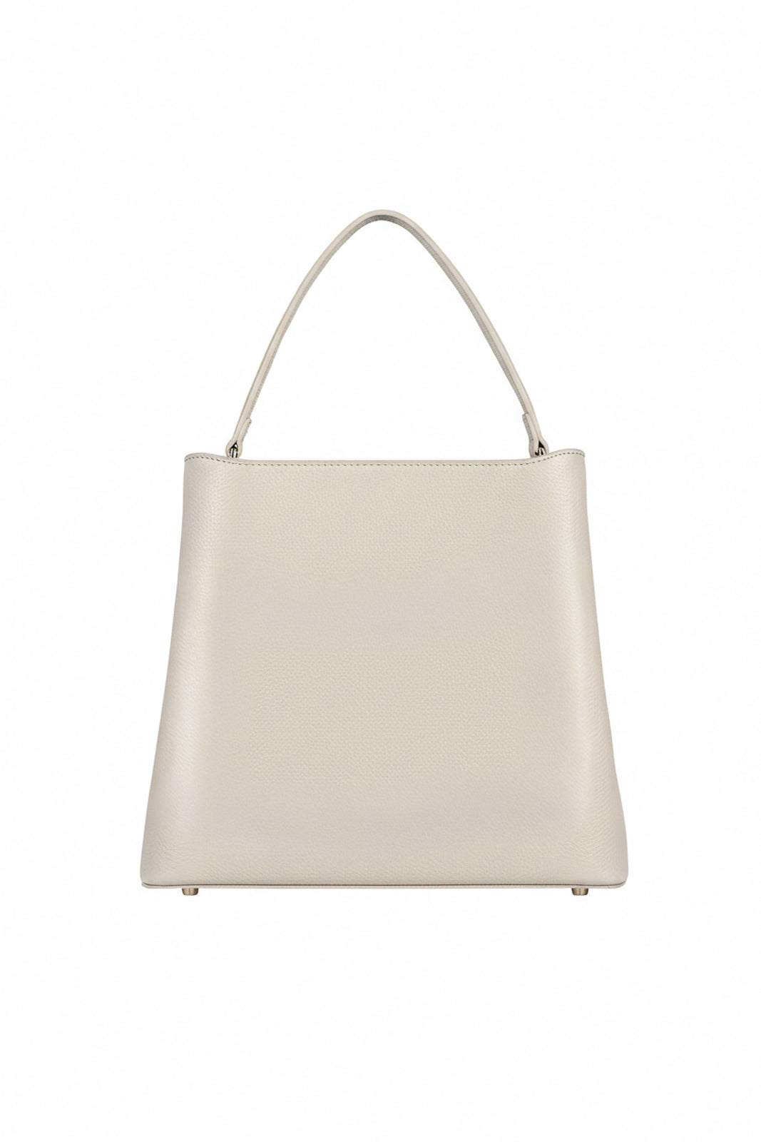 Bolsa de mão em couro liso Madu