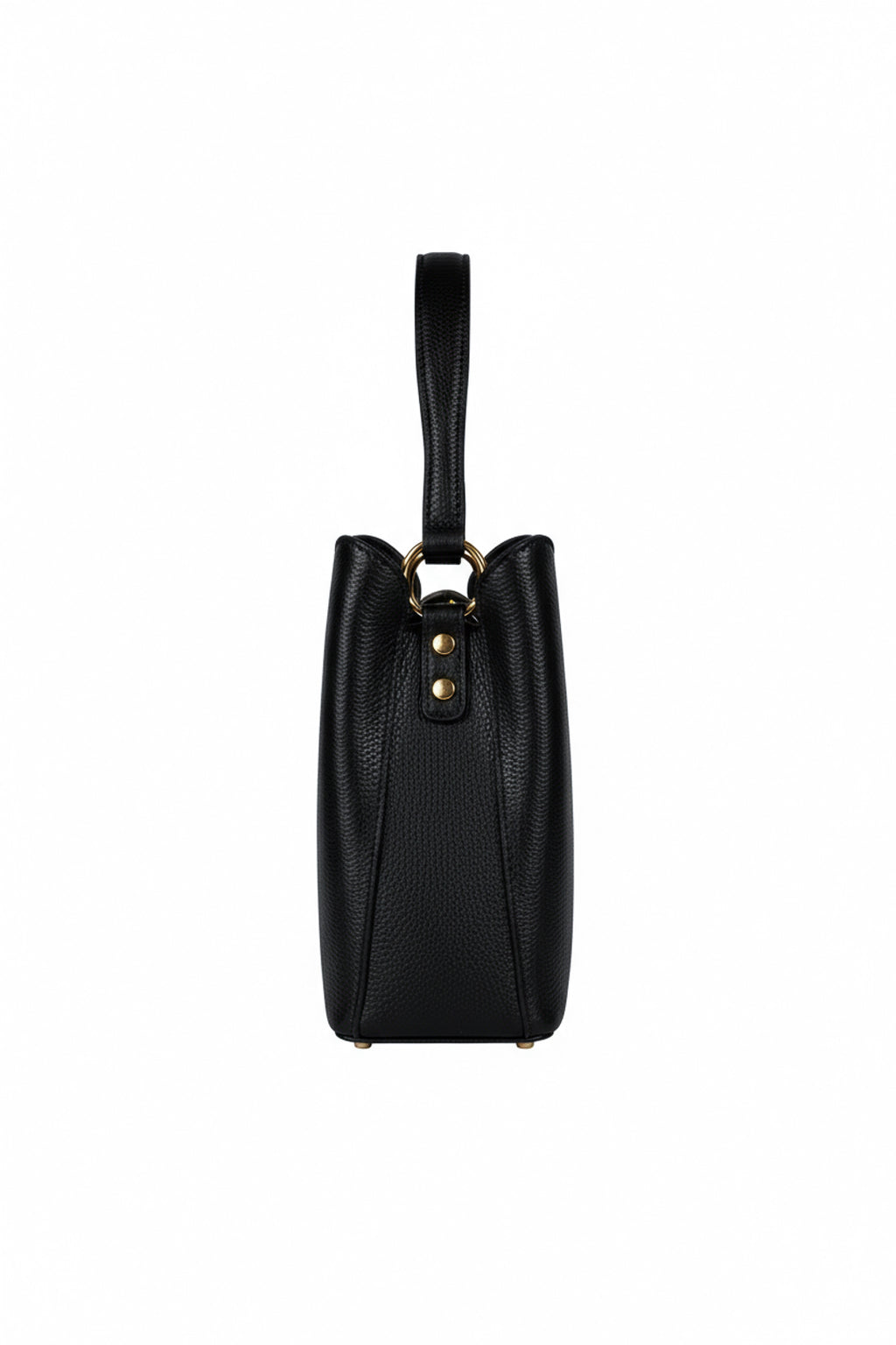 Bolsa de mão em couro liso Madu