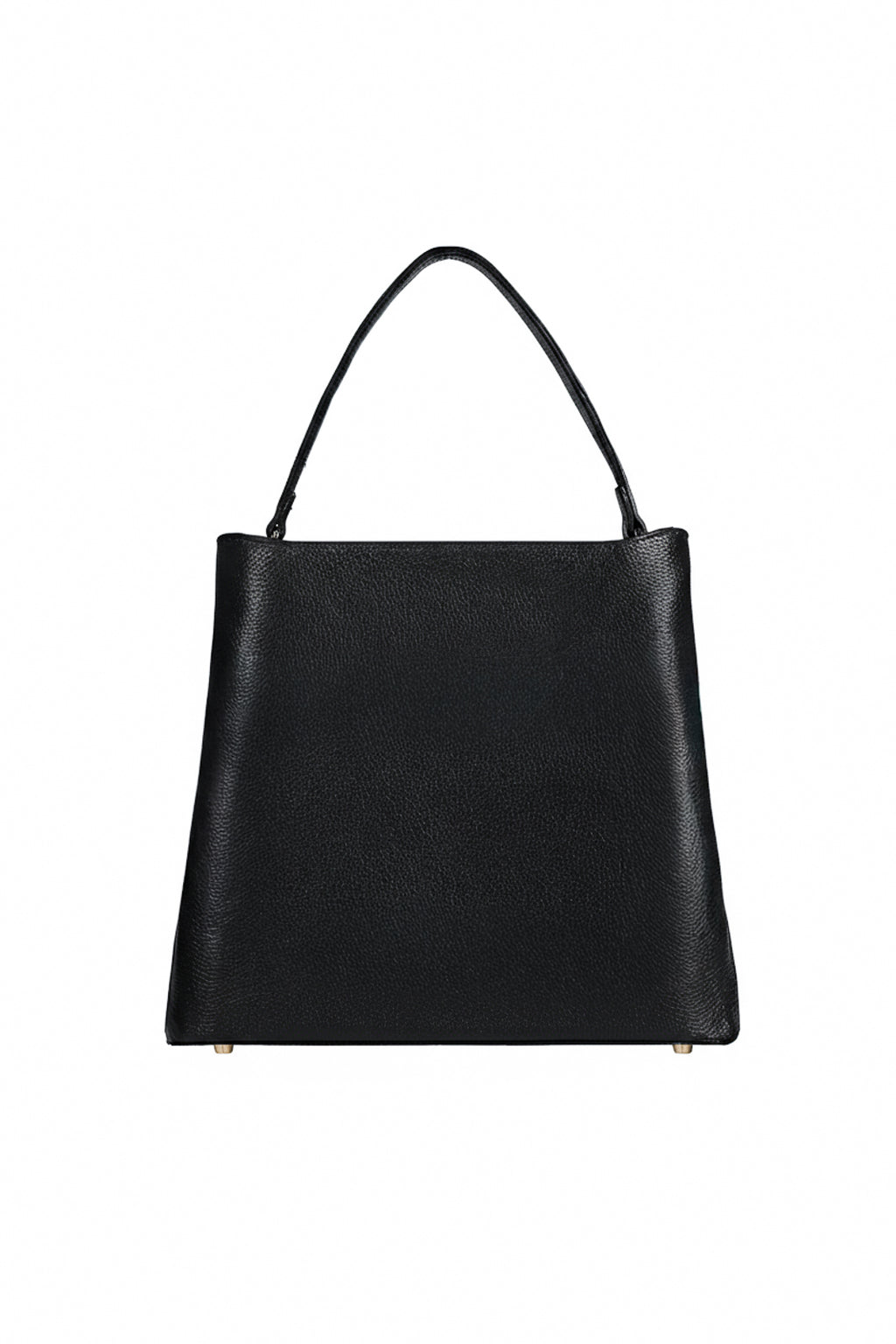 Bolsa de mão em couro liso Madu