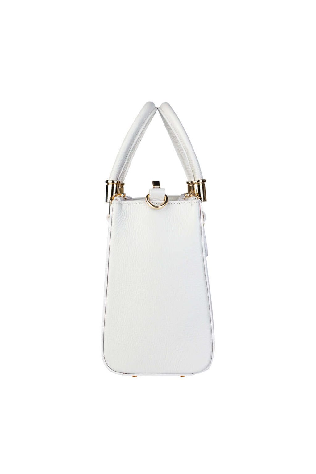 Bolsa de couro croco estruturada Emmy - Enluaze