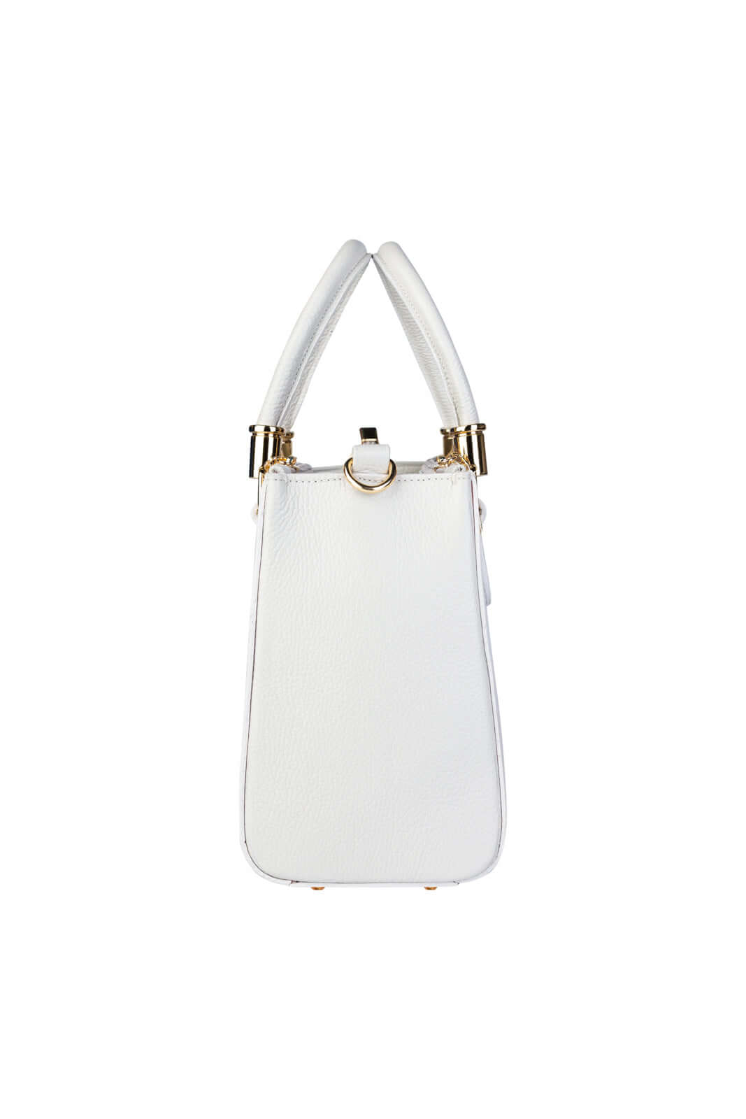 Bolsa de couro croco estruturada Emmy - Enluaze