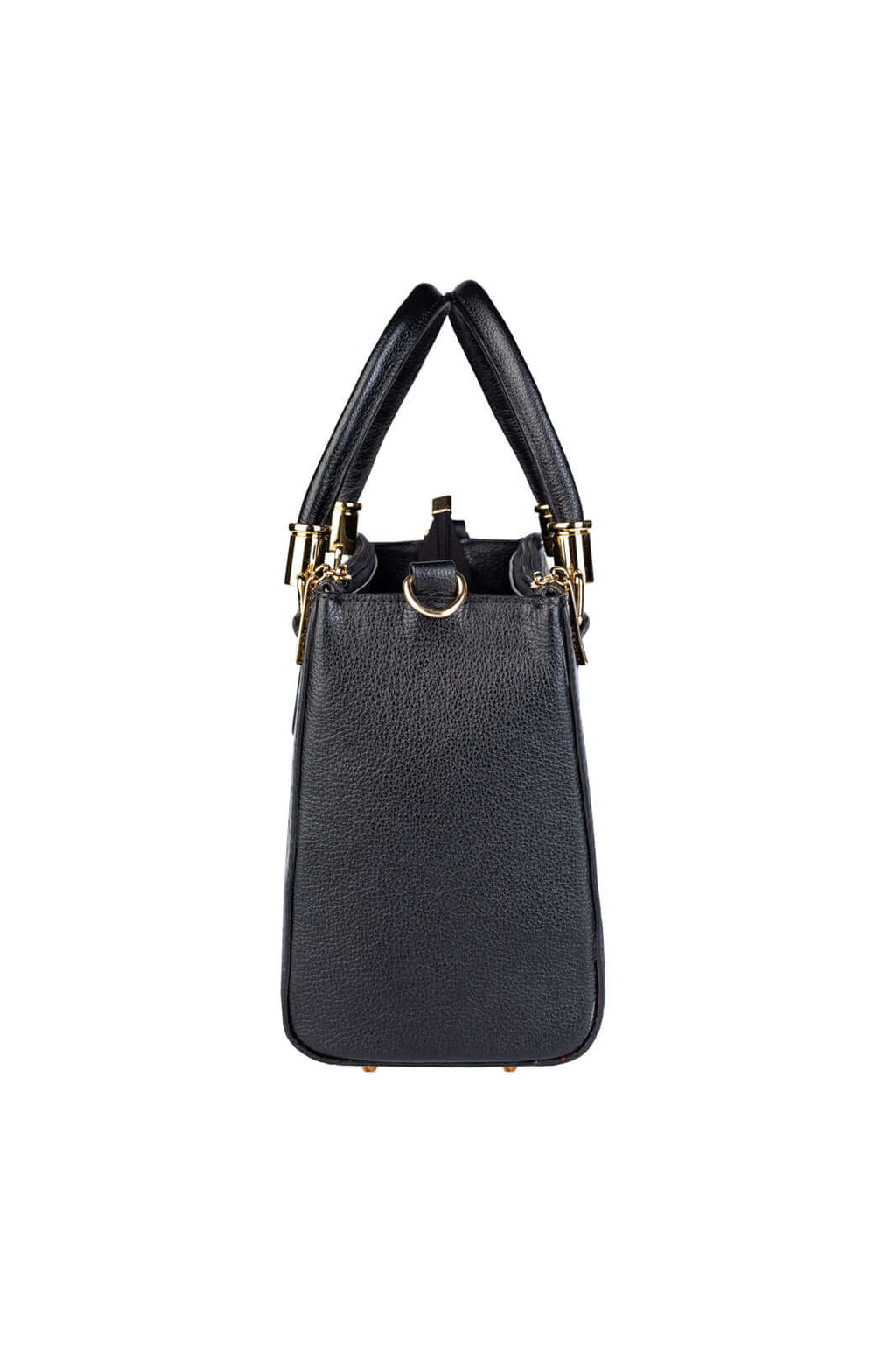 Bolsa de couro croco estruturada Emmy - Enluaze