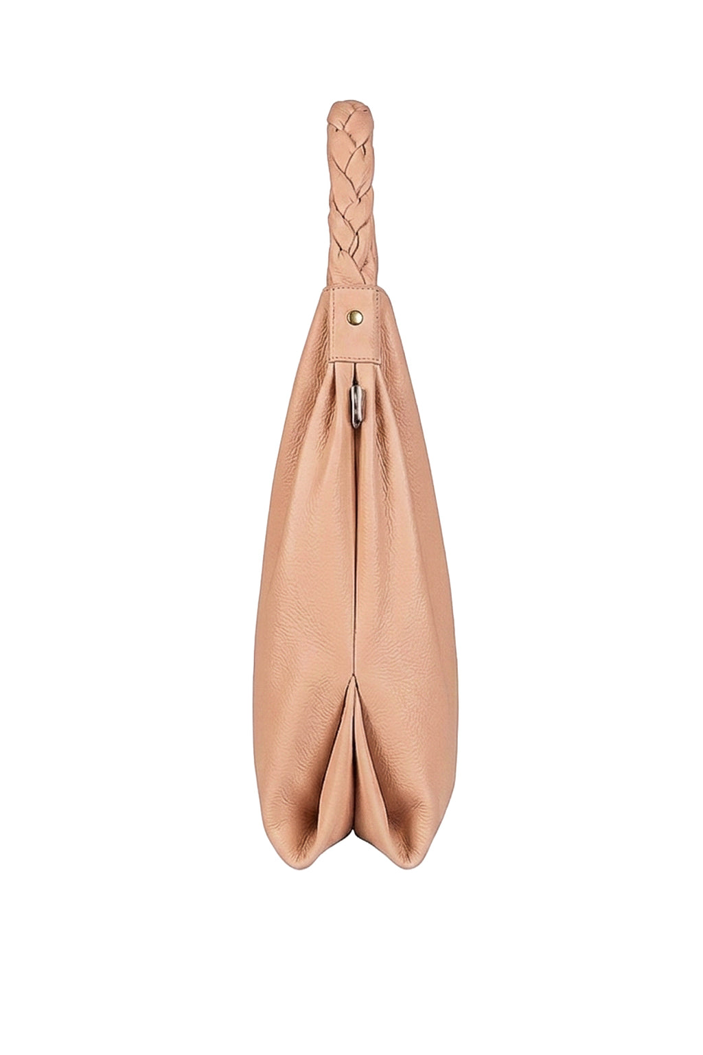 Bolsa saco grande de couro liso Cassia
