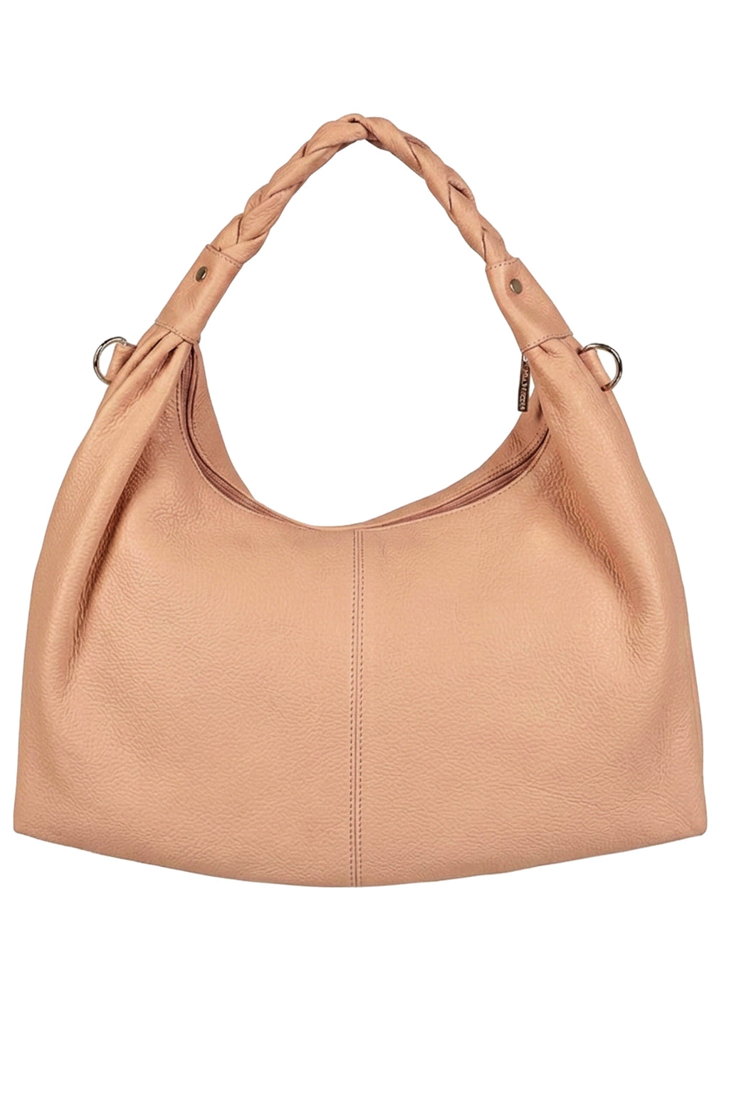 Bolsa saco grande de couro liso Cassia