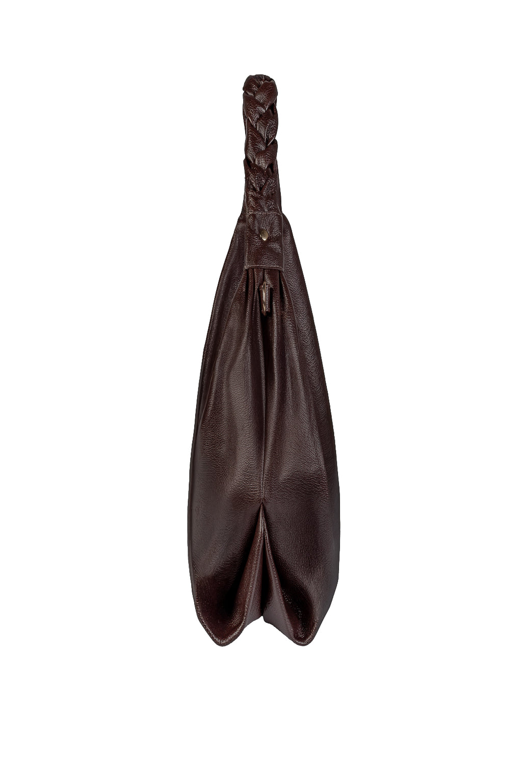 Bolsa saco grande de couro liso Cassia